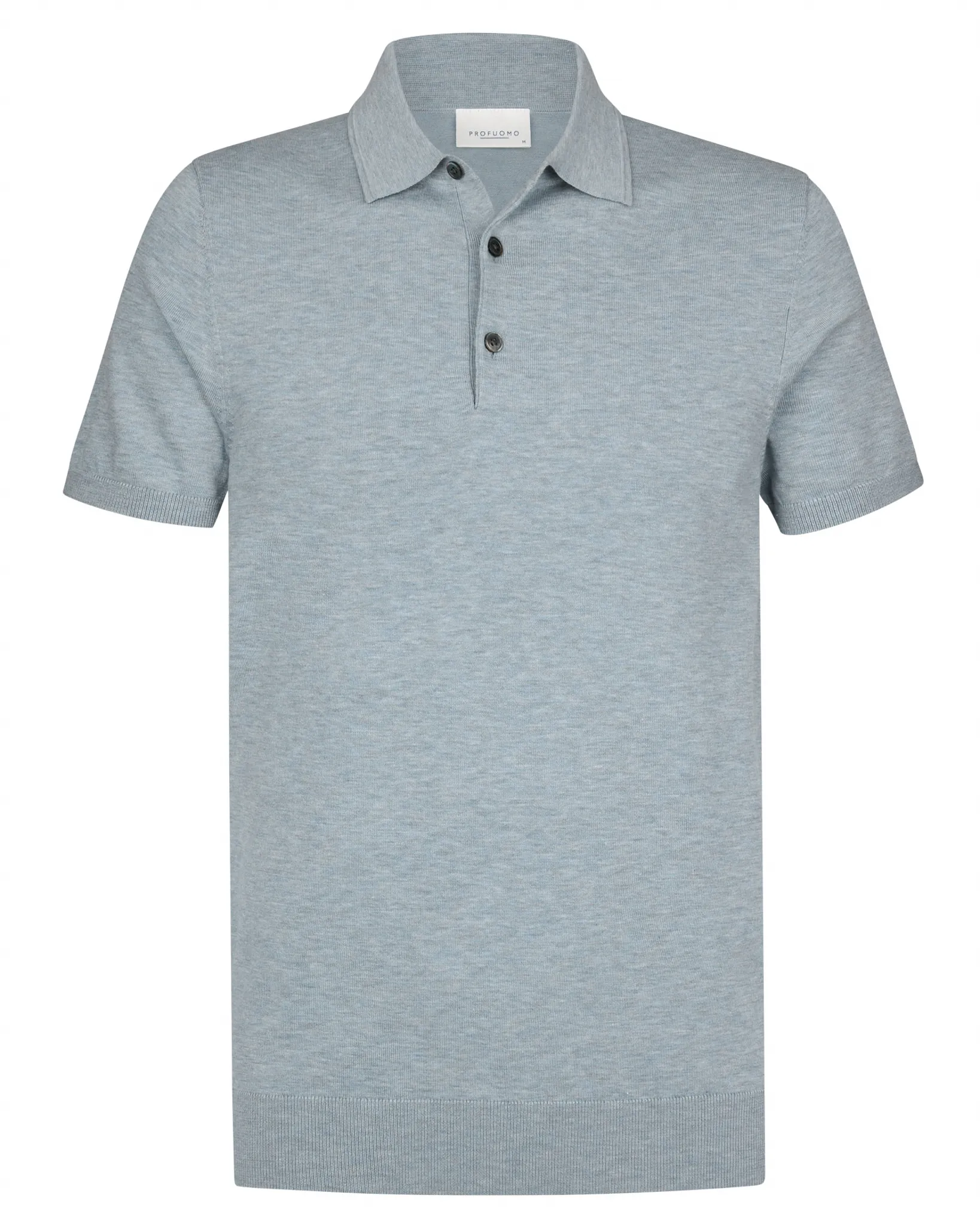 Profuomo Luxury Basic Polo Blauw 108072-001-L