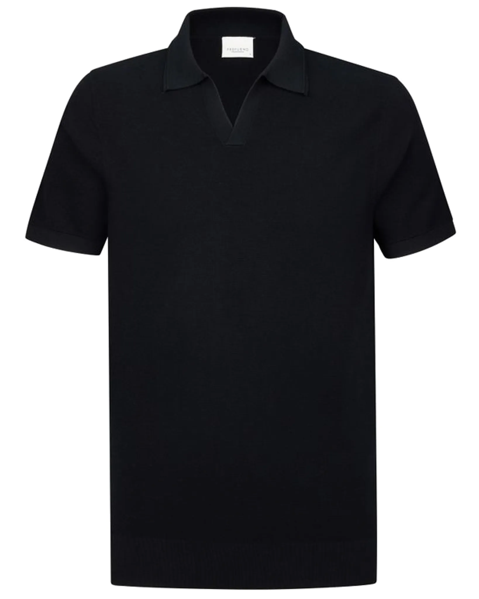 Profuomo Luxury Basic Polo Blauw 108074-001-L