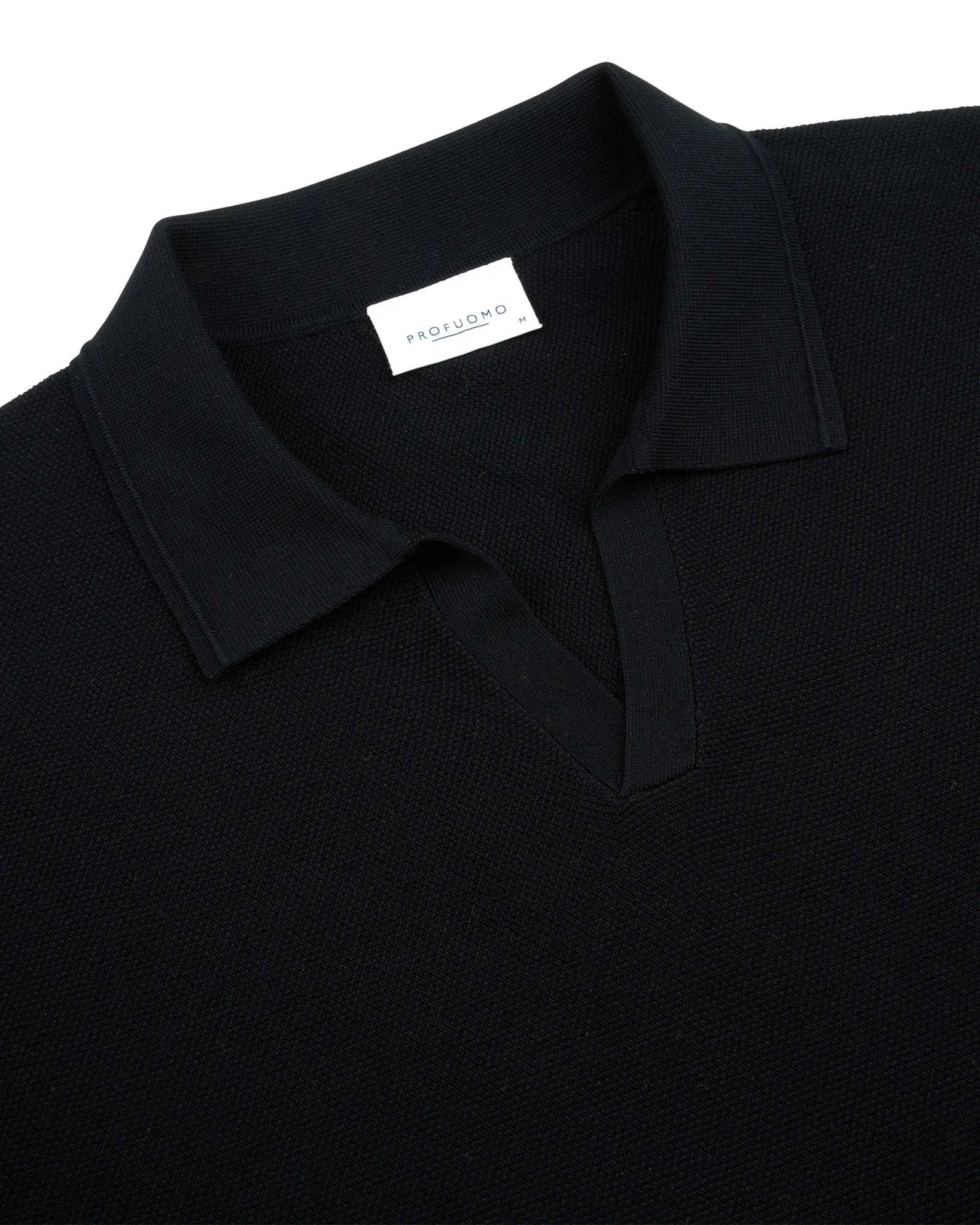 Profuomo Luxury Basic Polo Blauw 108074-001-L