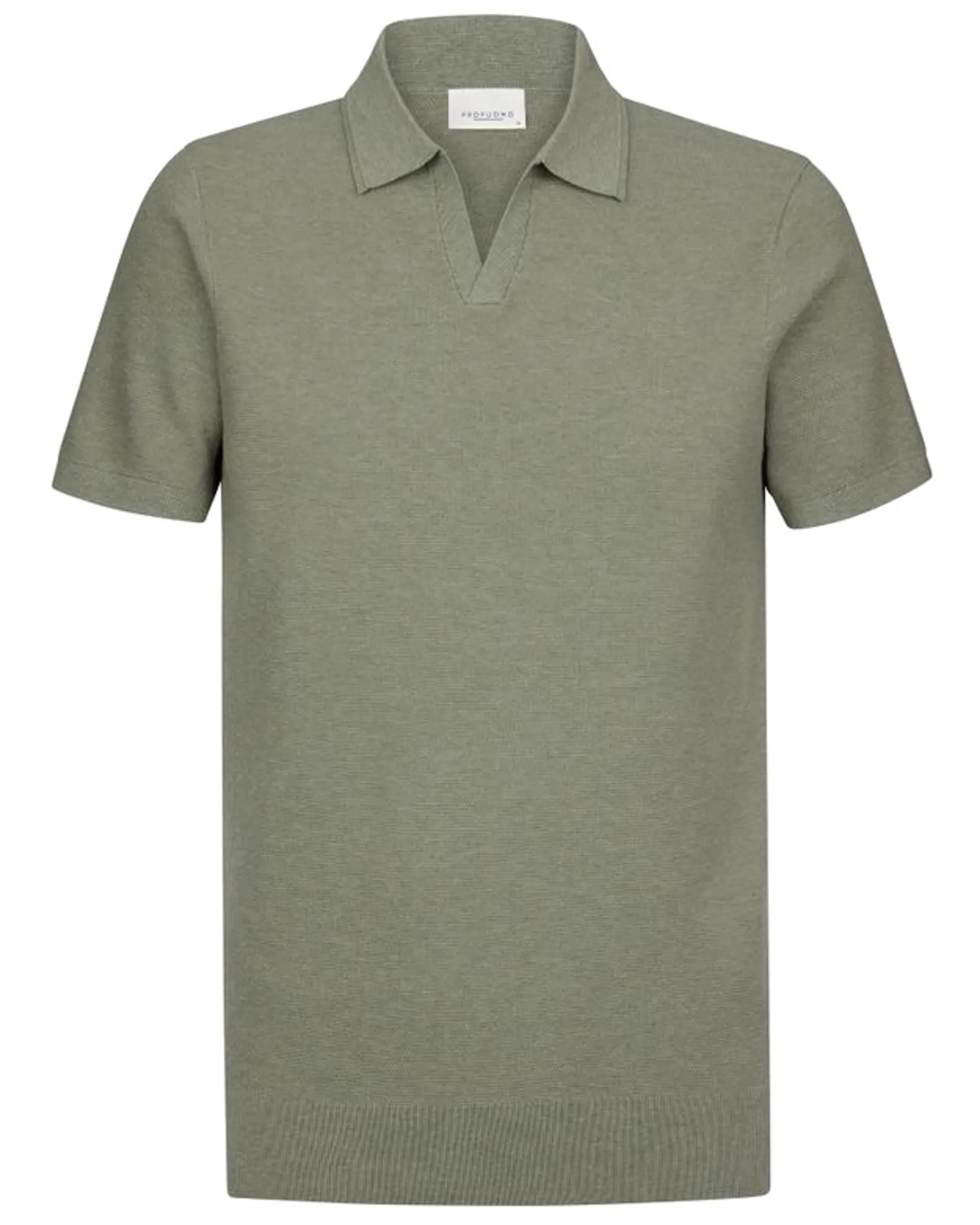 Profuomo Luxury Basic Polo Groen 108077-001-L