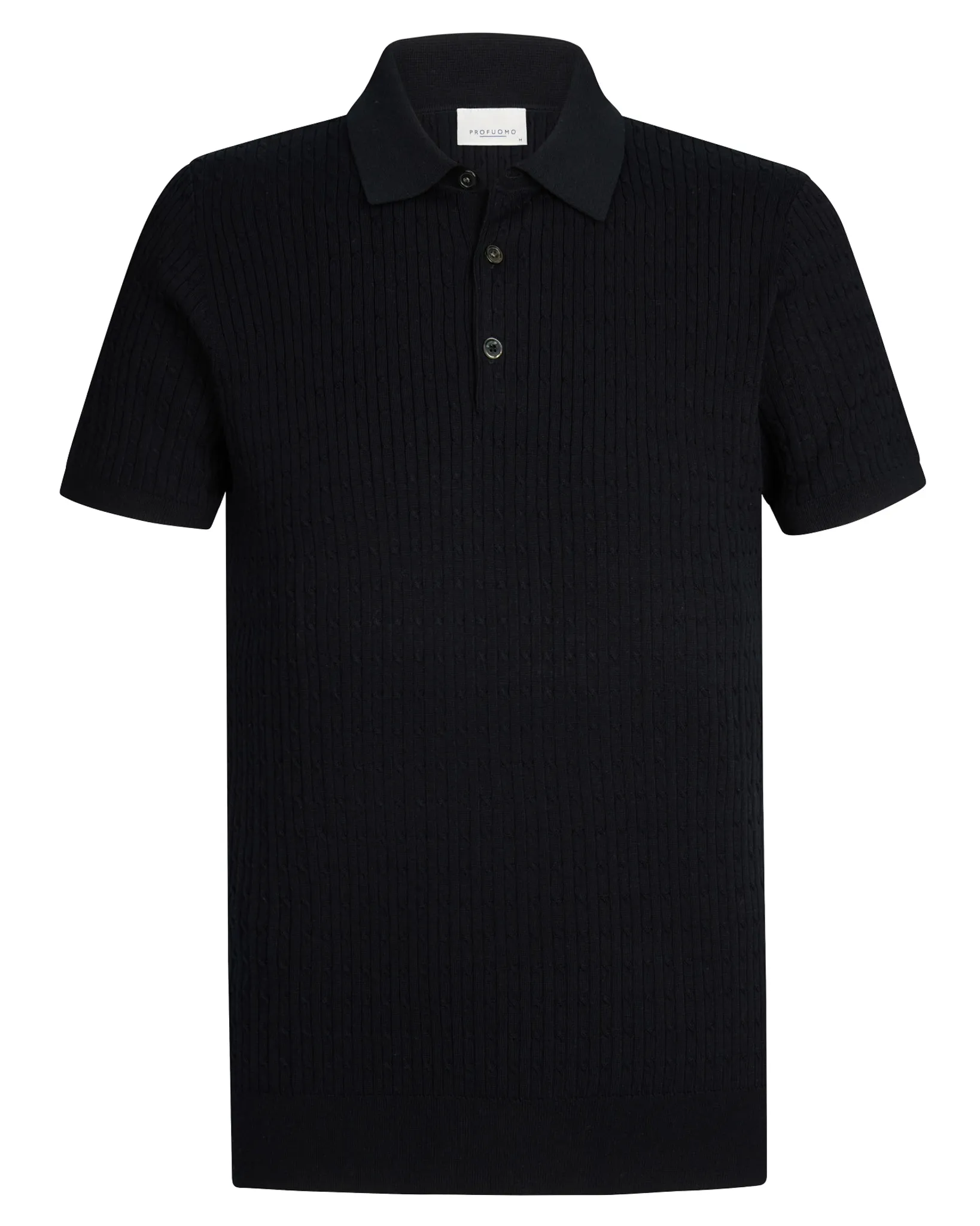 Profuomo Luxury Basic Polo Blauw 108079-001-L