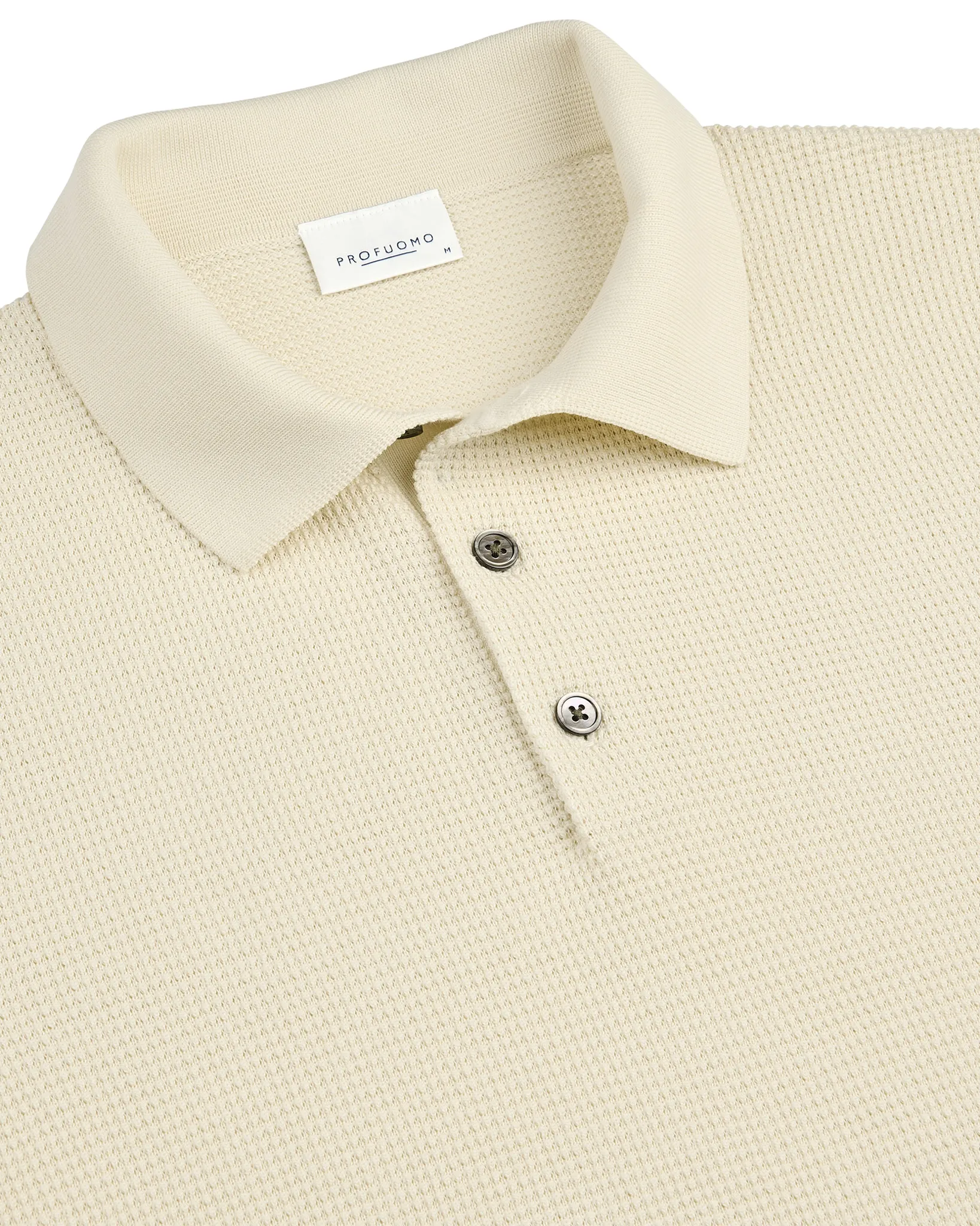 Profuomo Polo Wit 108083-001-L