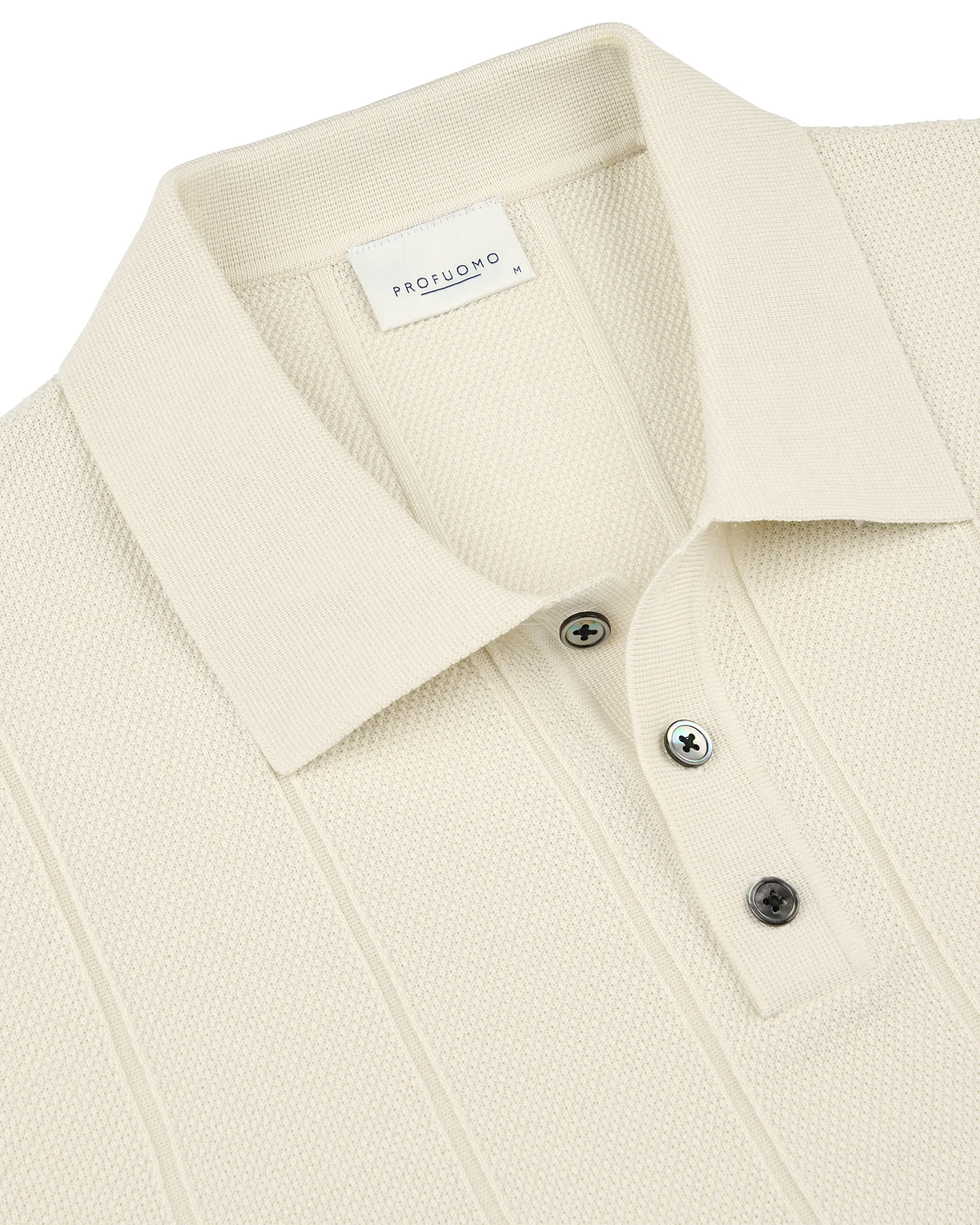 Profuomo Polo Wit 108086-001-L