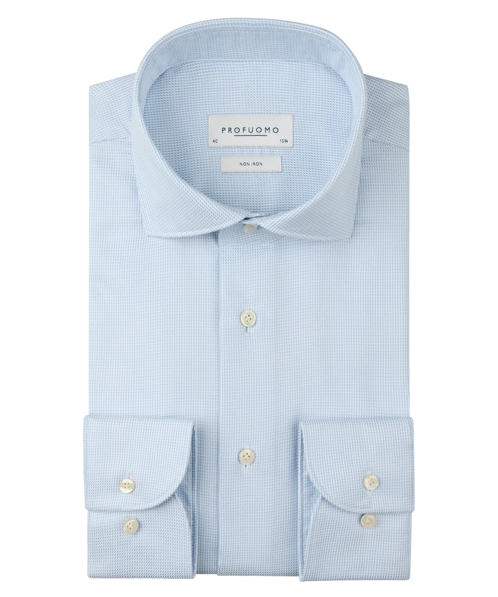 Profuomo Dress Shirt Blauw 108089-001-38