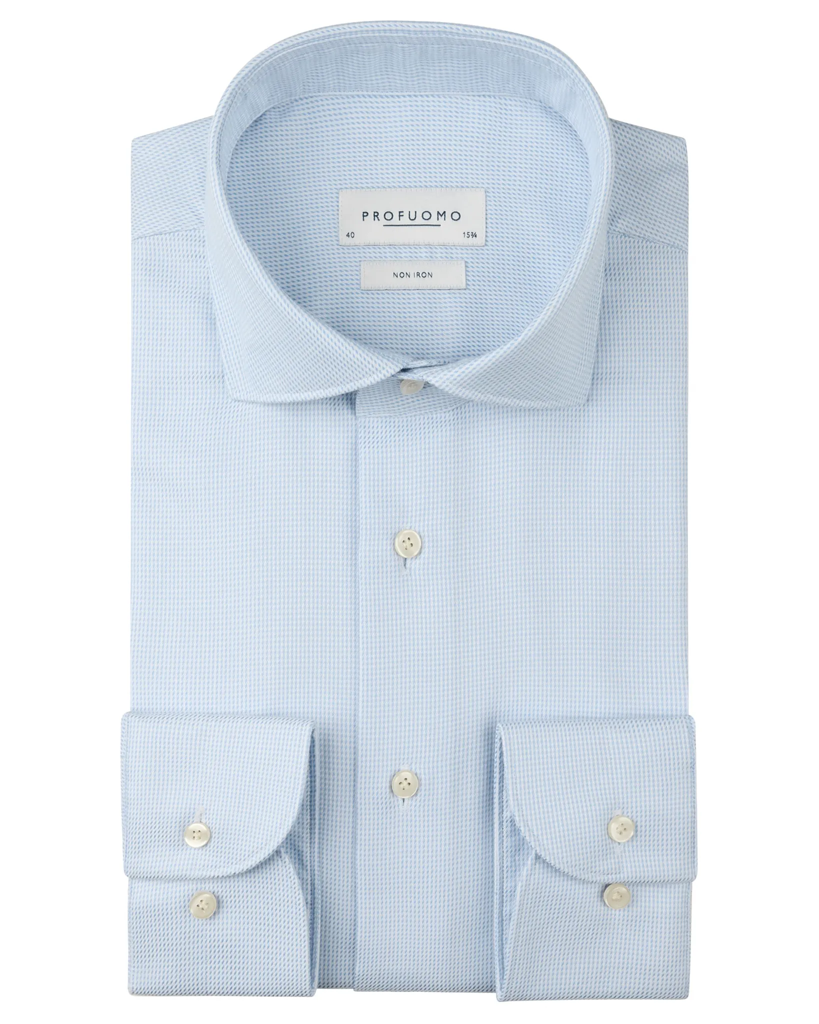Profuomo Dress Shirt Blauw 108089-001-38