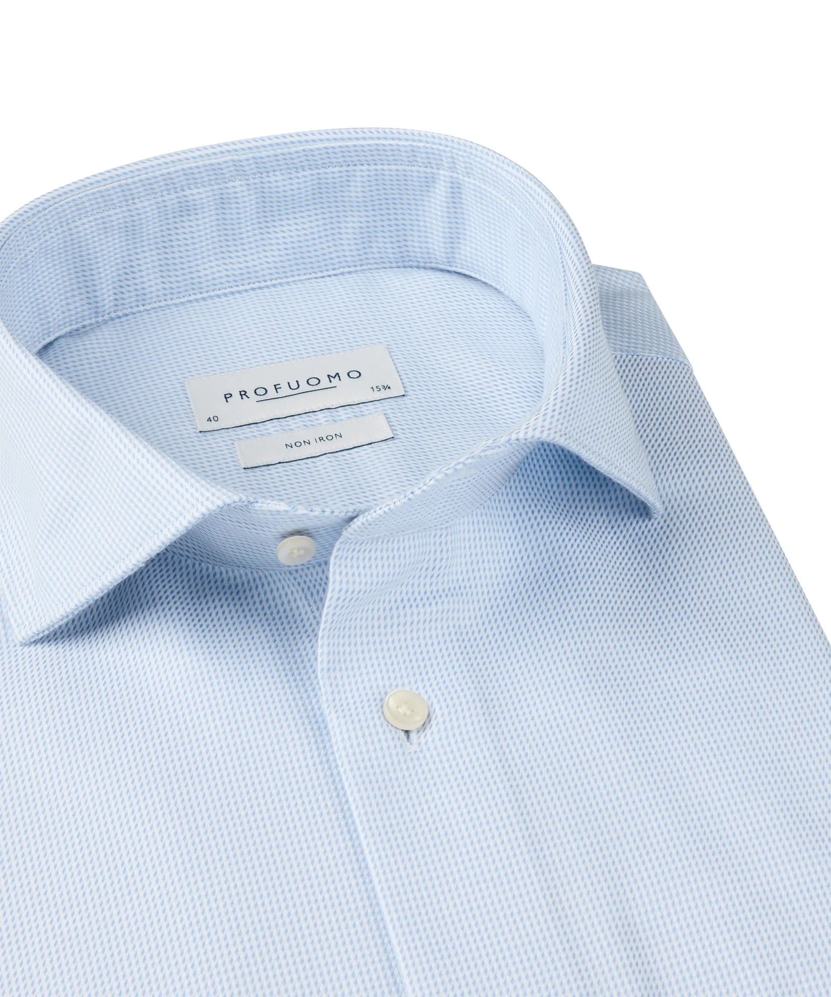 Profuomo Dress Shirt Blauw 108089-001-38