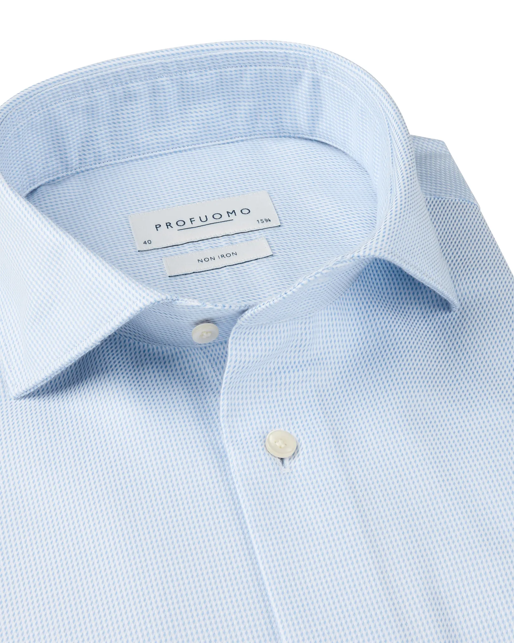 Profuomo Dress Shirt Blauw 108089-001-38