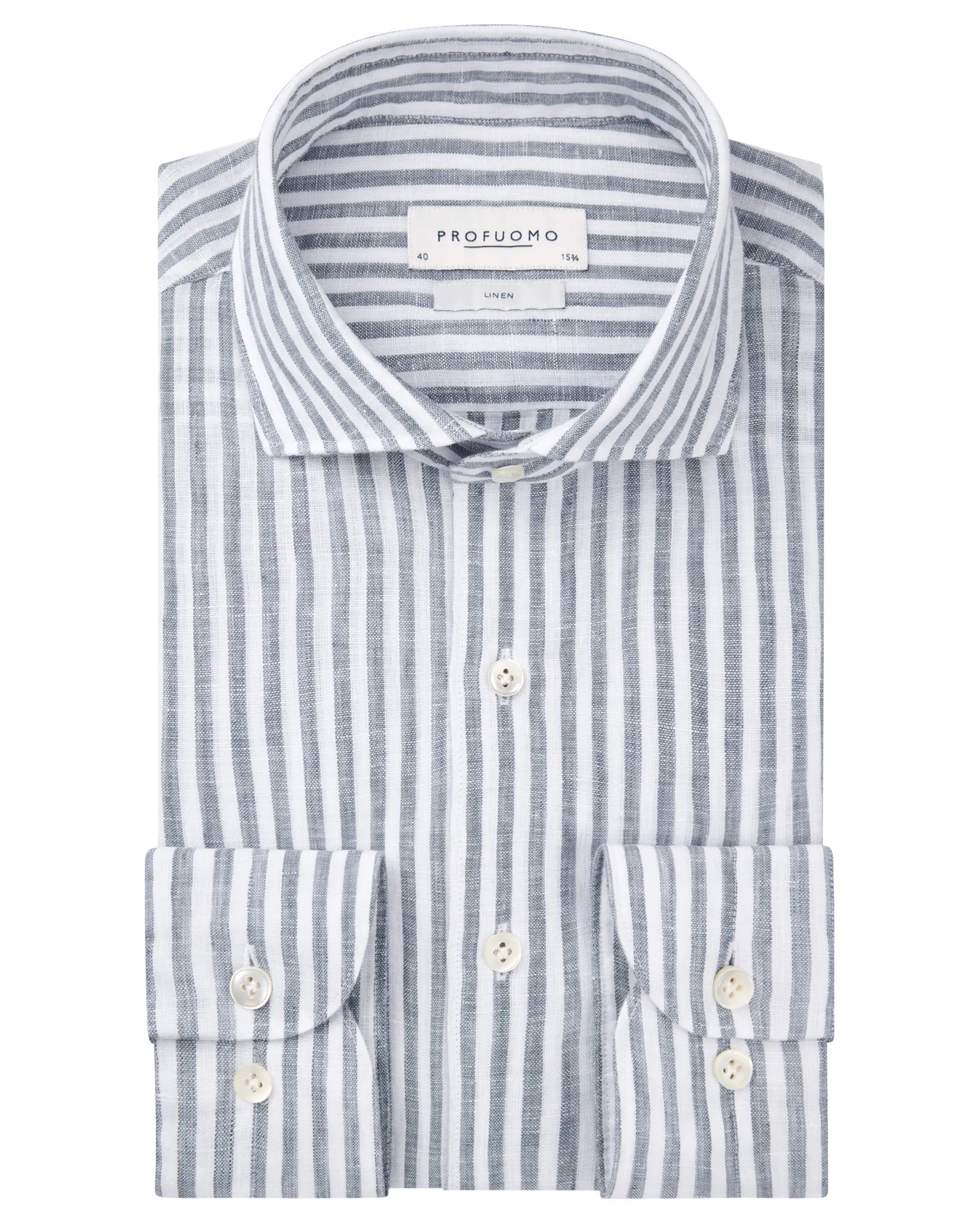 Profuomo Dress Shirt Blauw 108097-001-38