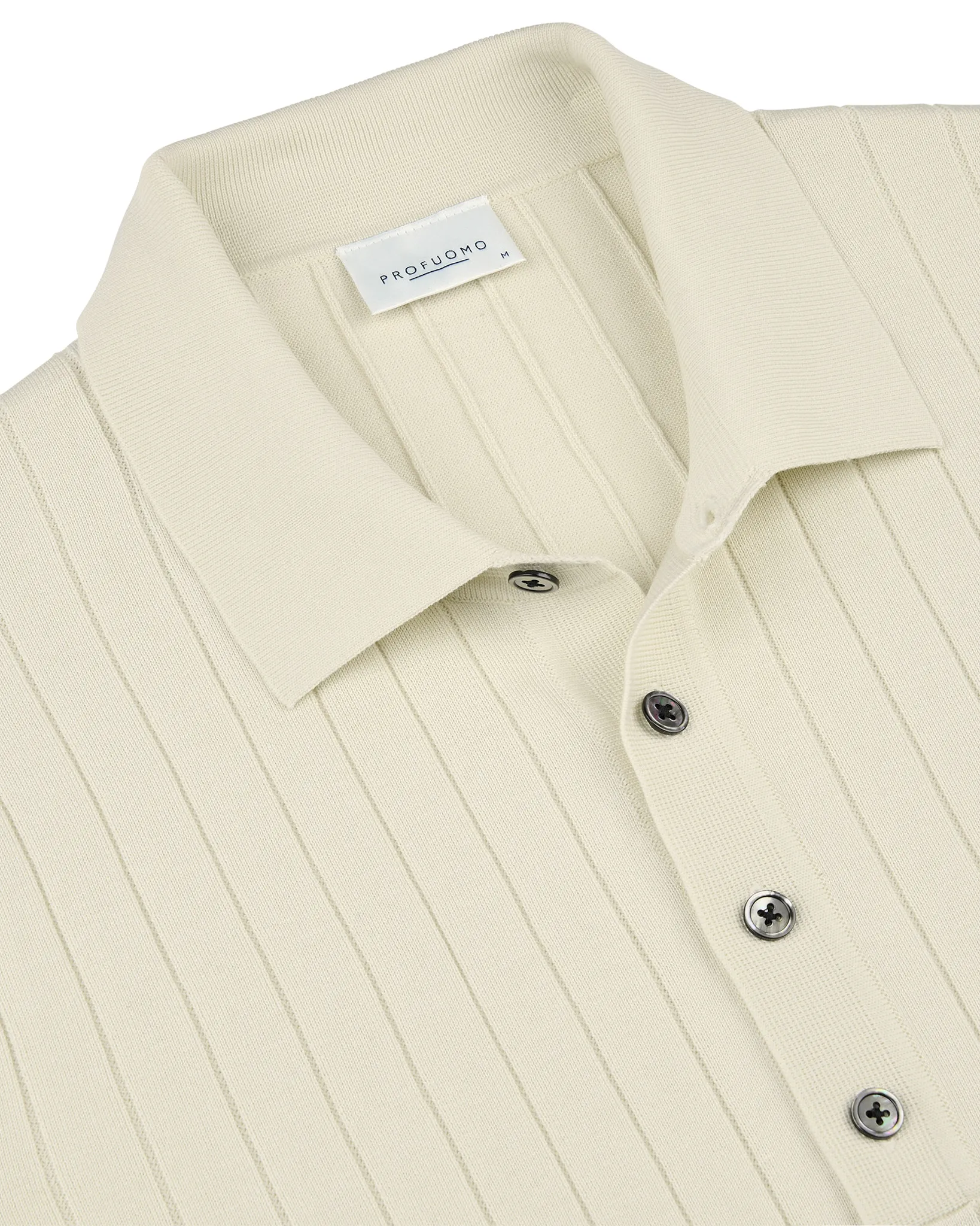 Profuomo Polo Wit 108111-001-L