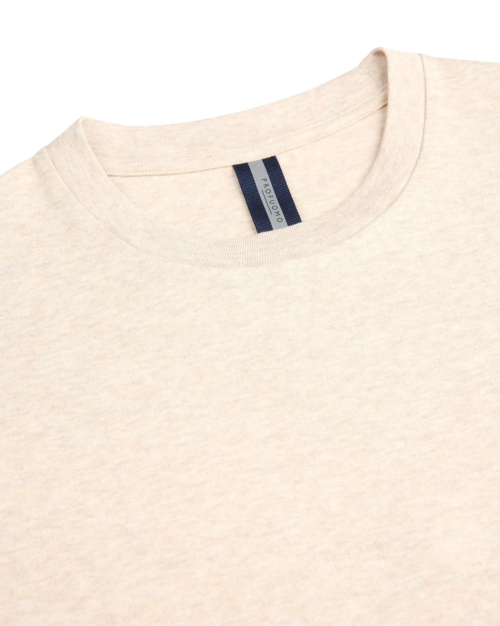 Profuomo T-shirt Licht bruin 108115-001-L