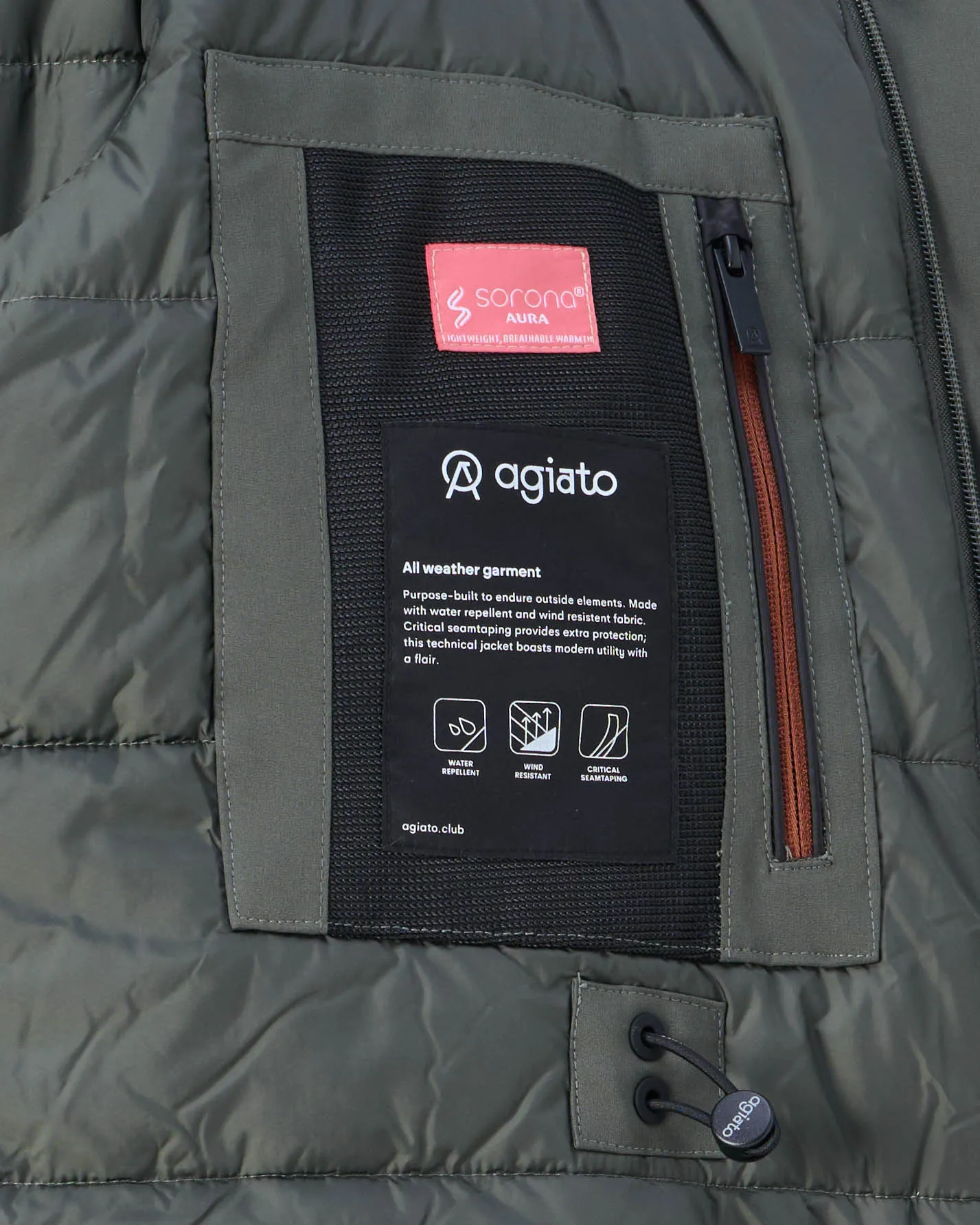 Agiato Parka Groen 108132-001-L