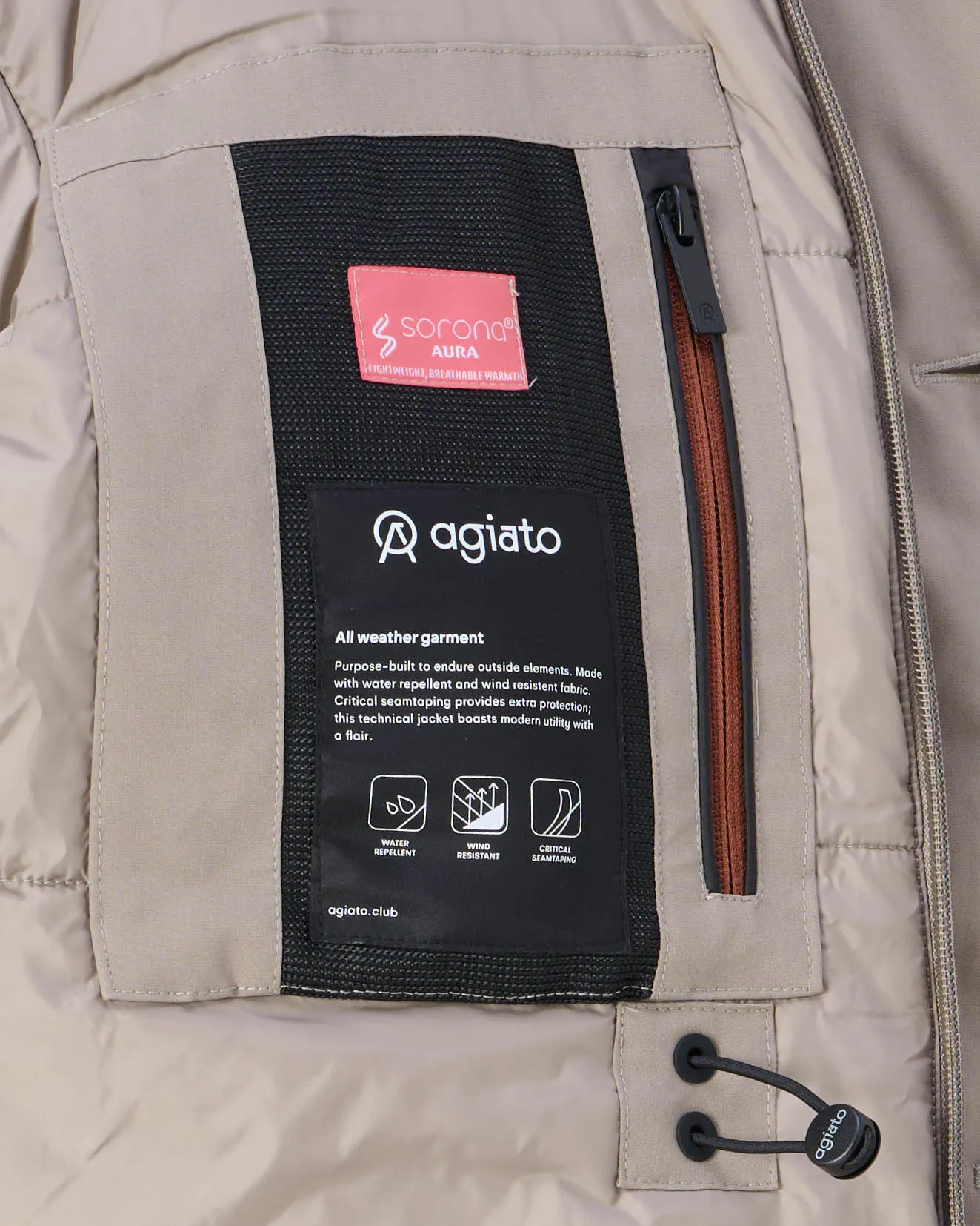Agiato Parka Sand 108133-001-L