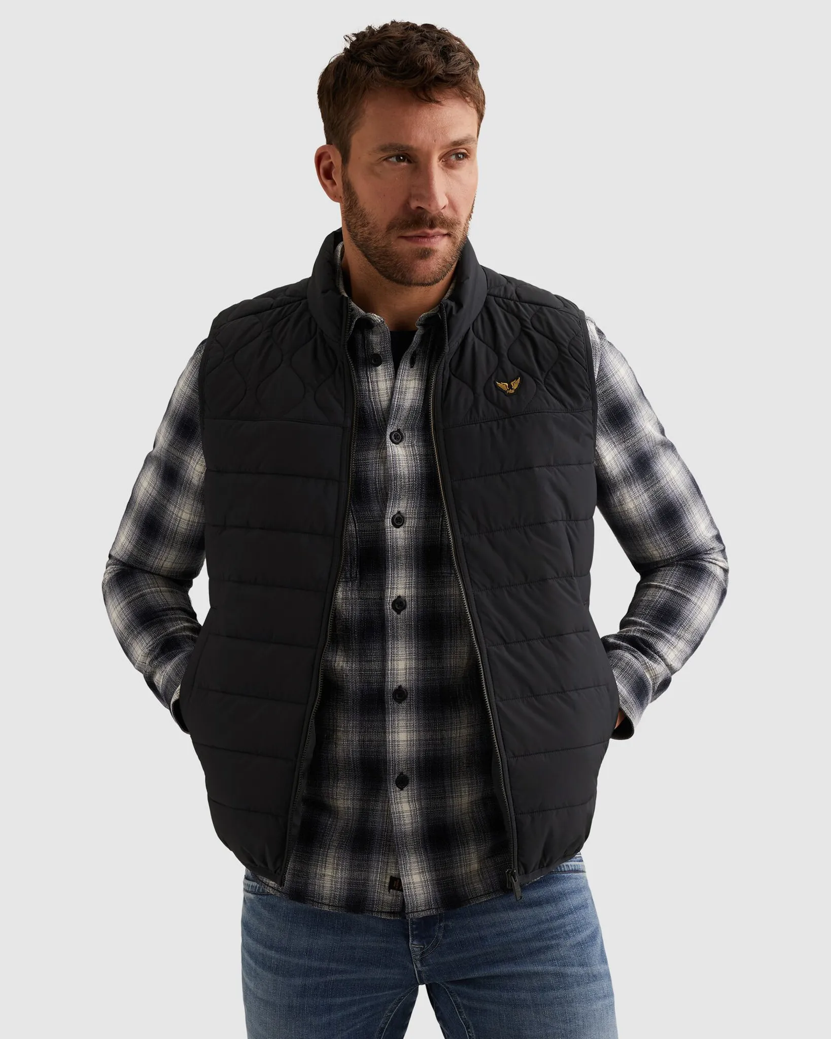 PME Legend Yetliner Bodywarmer Blauw 108171-001-L