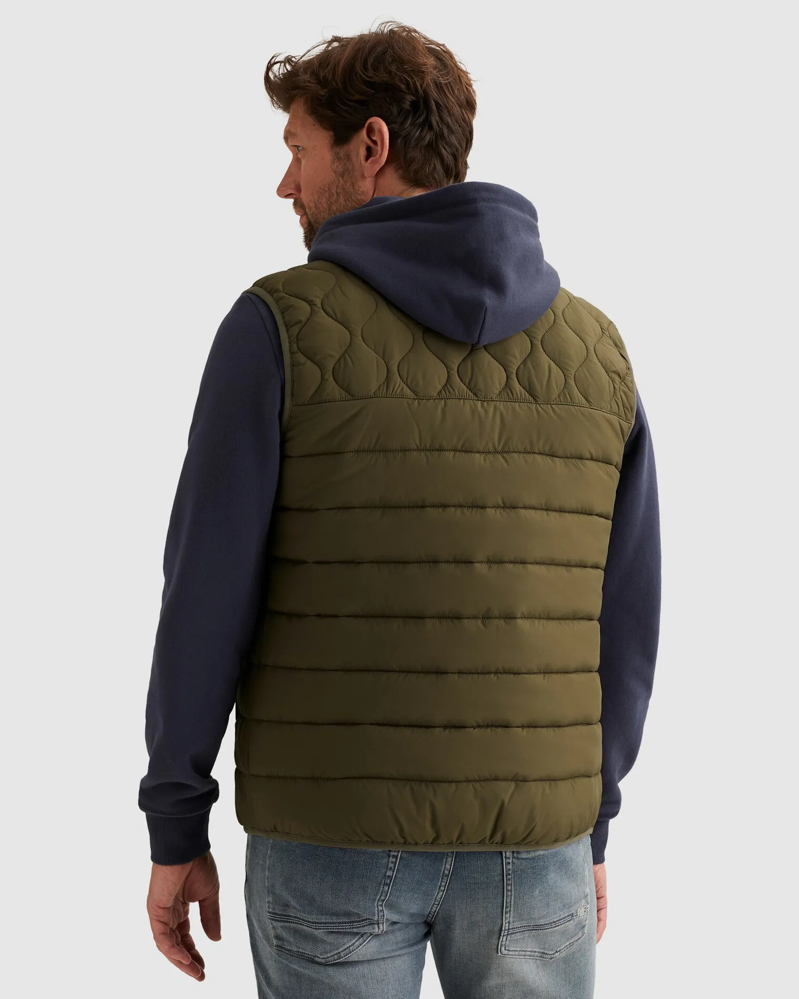 PME Legend Yetliner Bodywarmer Licht bruin 108172-001-L