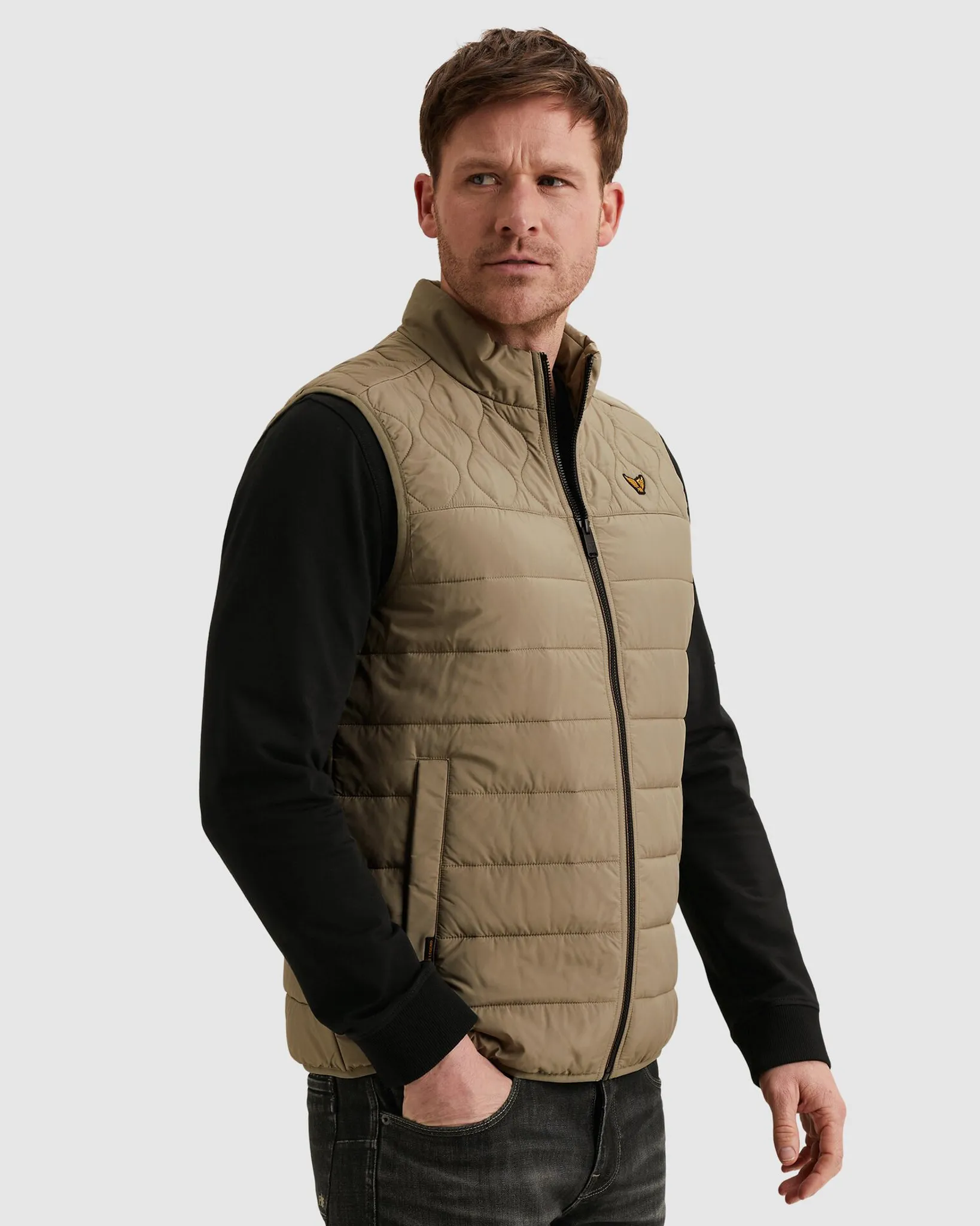 PME Legend Yetliner Bodywarmer Donker groen 108173-001-L