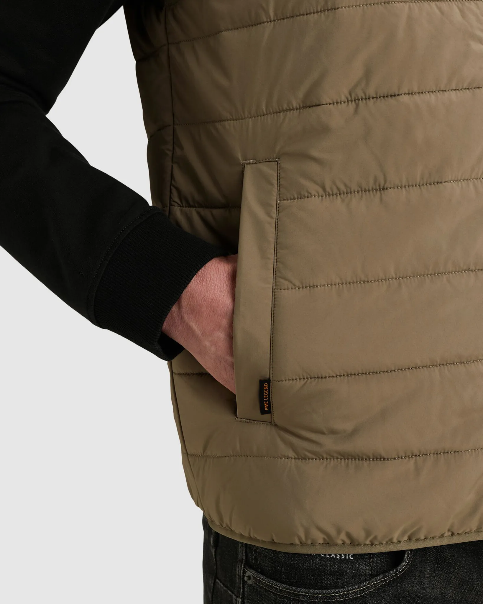 PME Legend Yetliner Bodywarmer Donker groen 108173-001-L