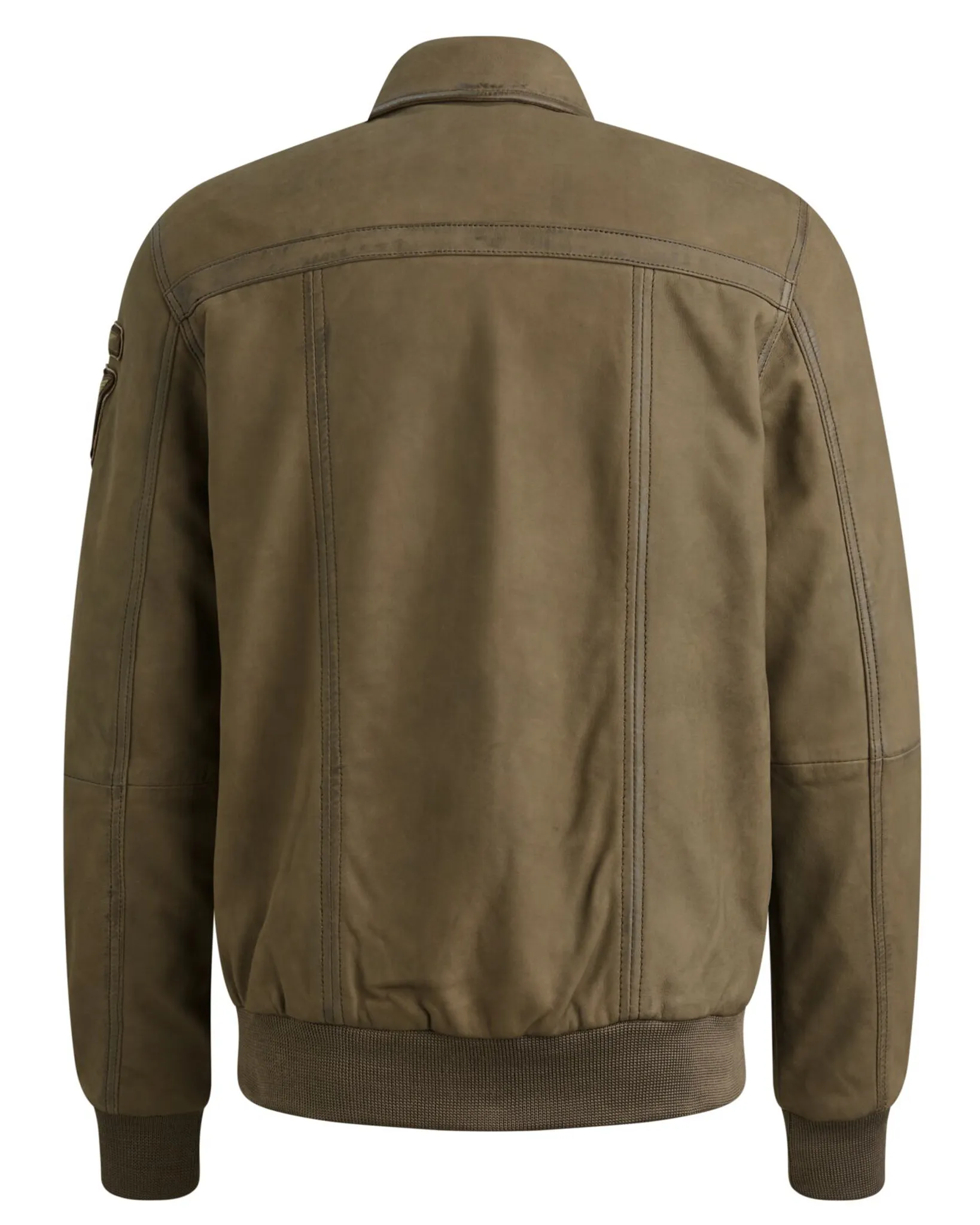 PME Legend Summer Hudson Leren Jas Donker groen 108190-001-L