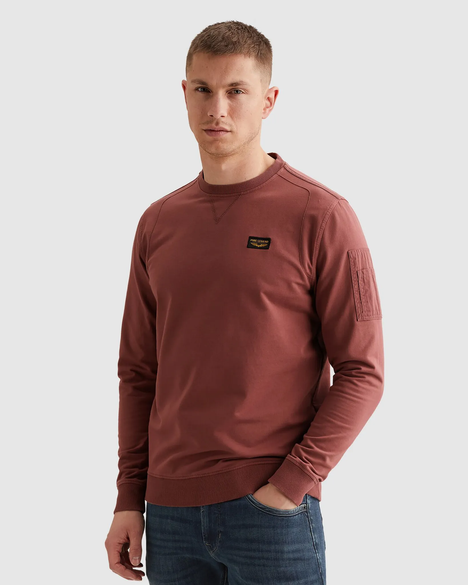 PME Legend Sweater Rood 108191-001-L