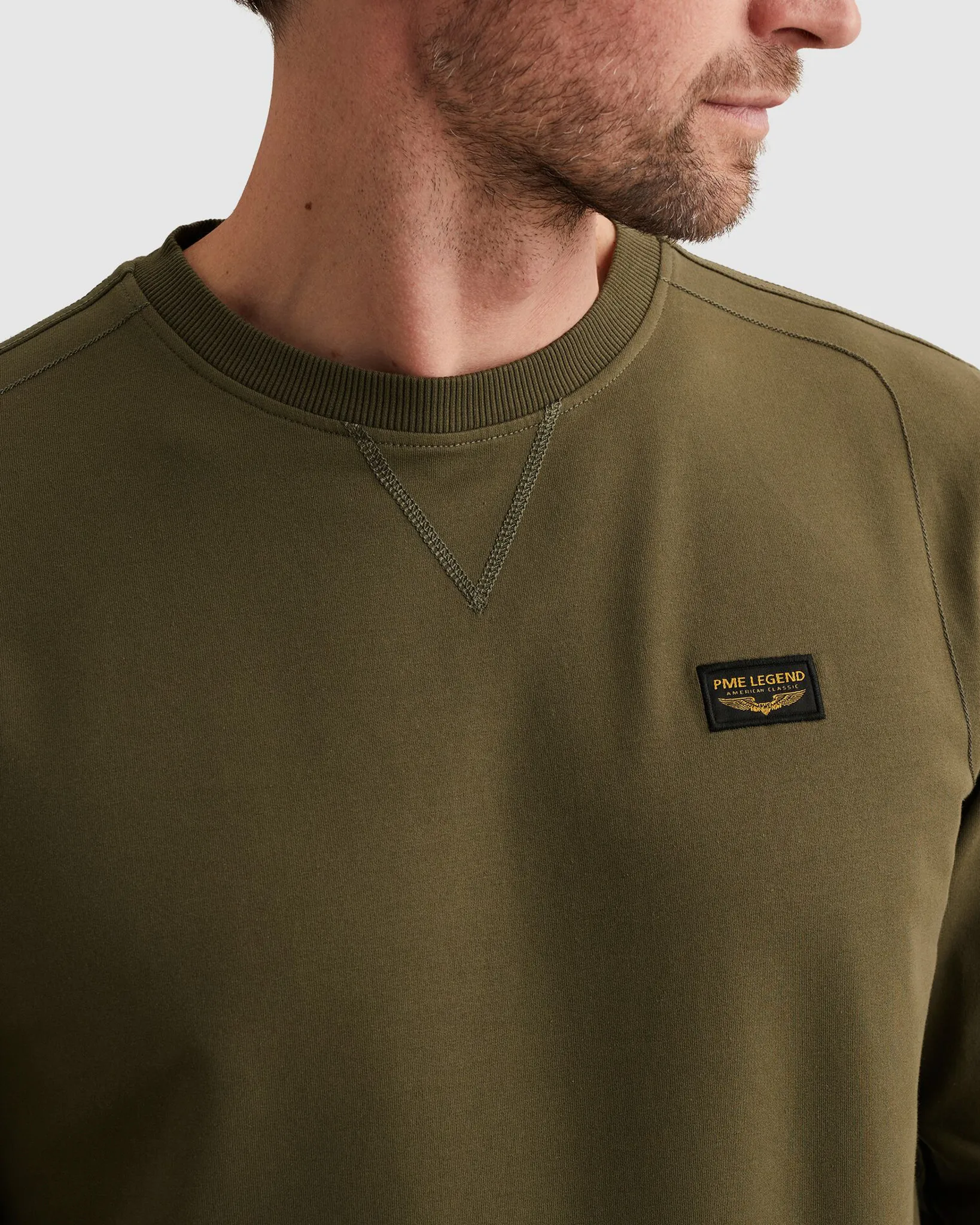 PME Legend Sweater Licht bruin 108192-001-L