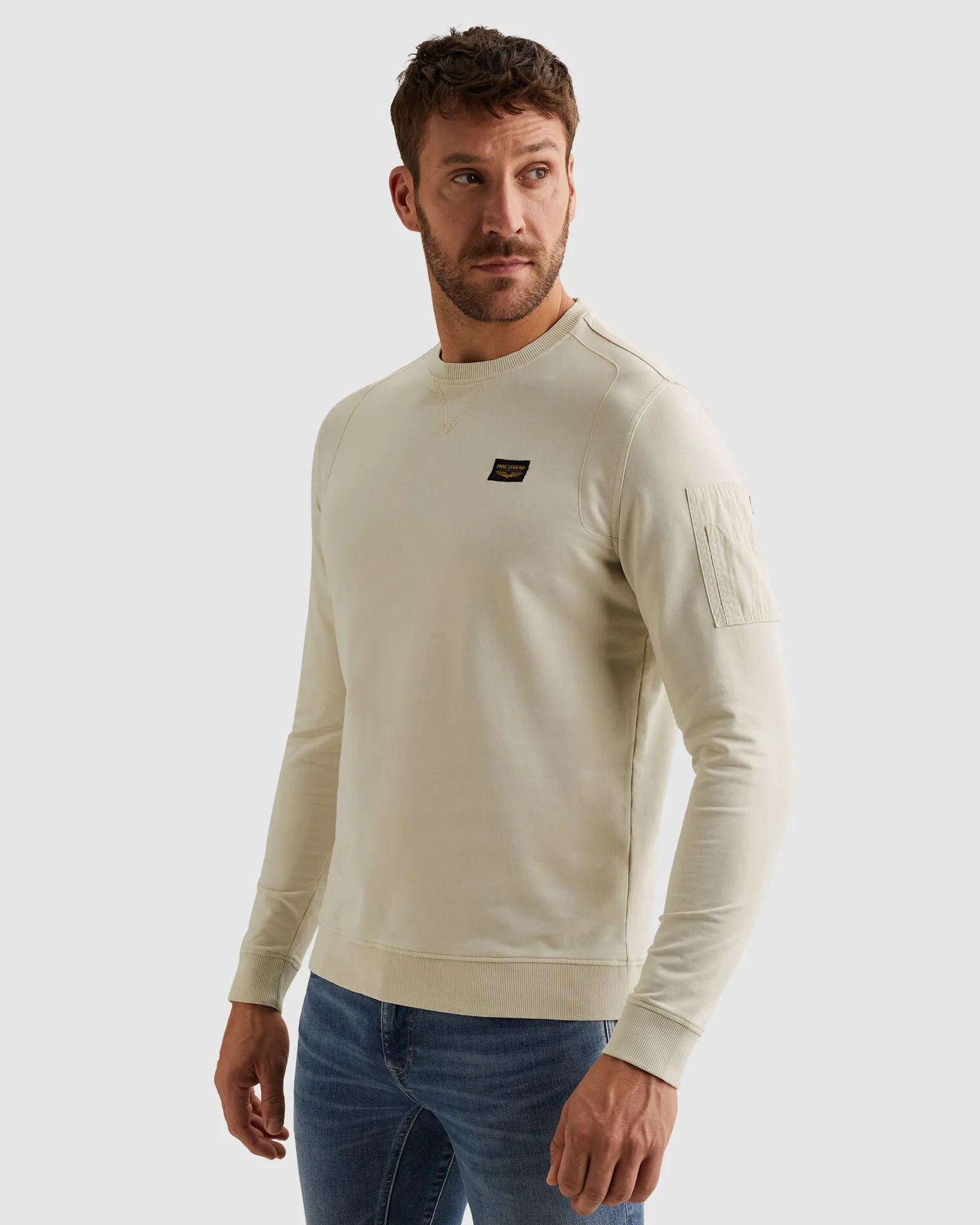 PME Legend Sweater Wit 108193-001-L