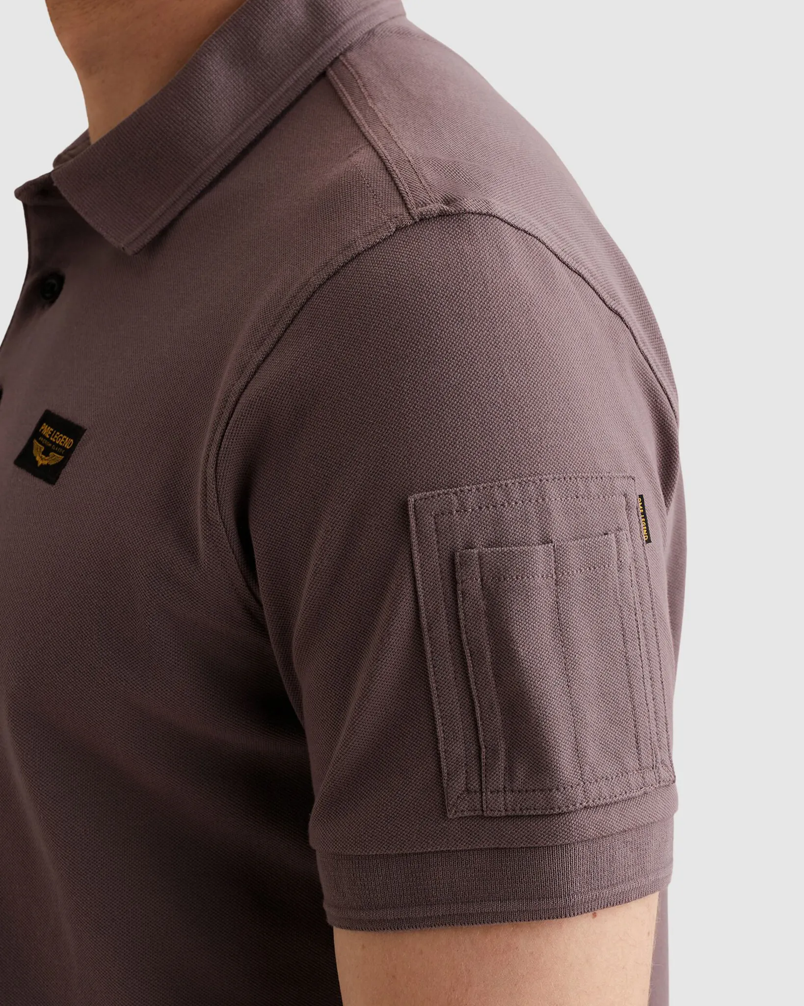 PME Legend American Classic Polo Donker grijs 108197-001-L