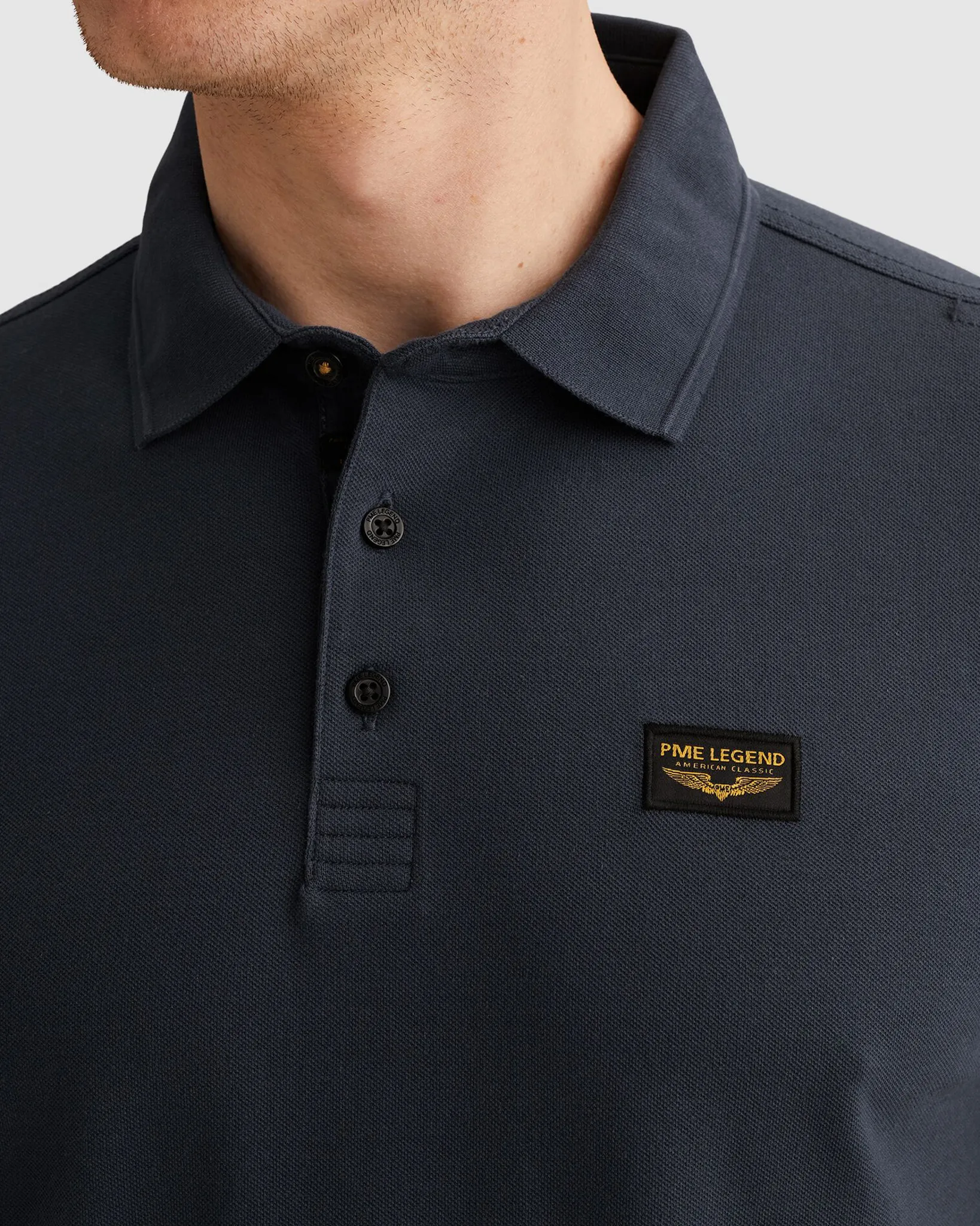 PME Legend American Classic Polo Blauw 108199-001-L