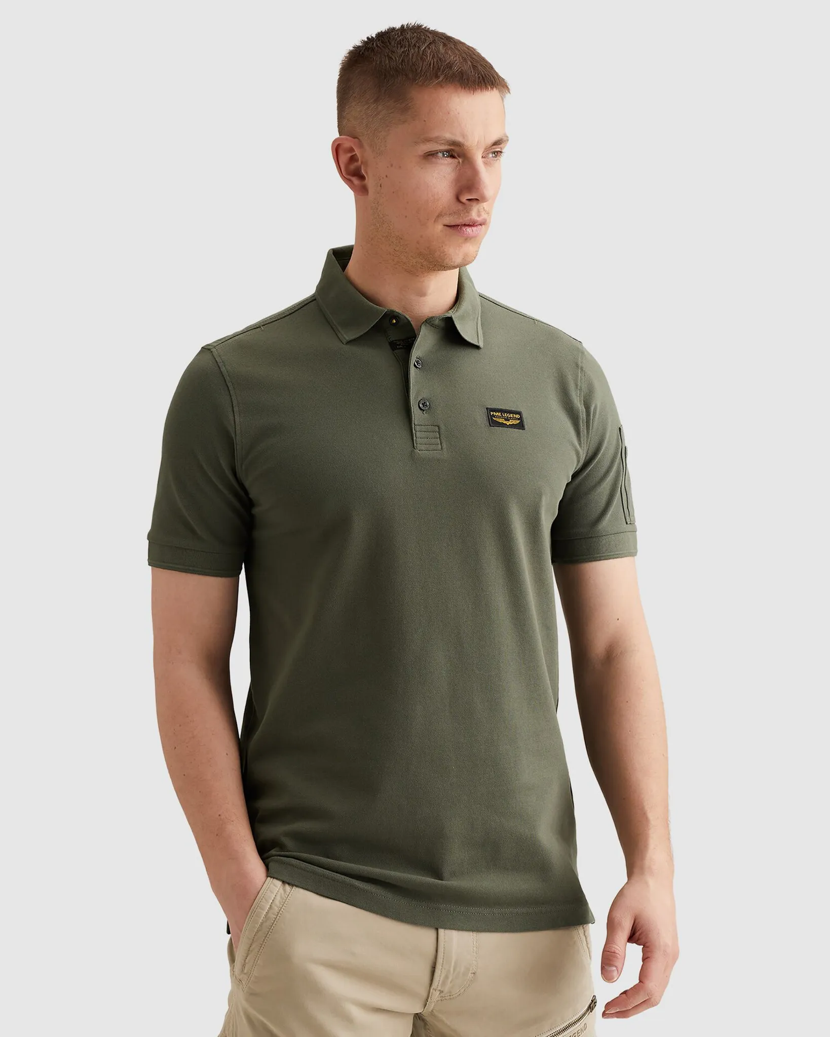 PME Legend American Classic Polo Groen 108200-001-L