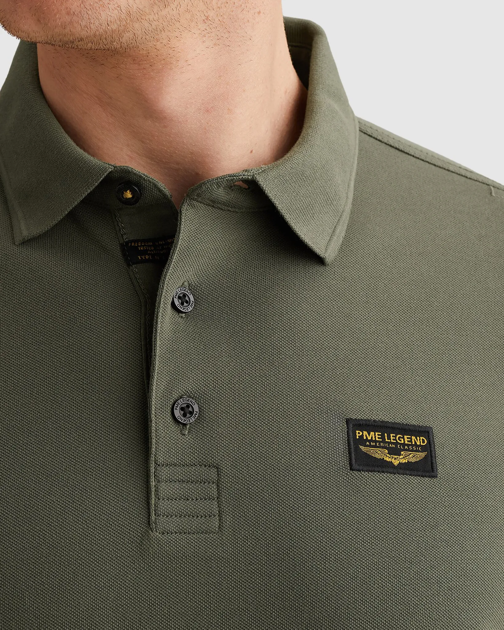 PME Legend American Classic Polo Groen 108200-001-L