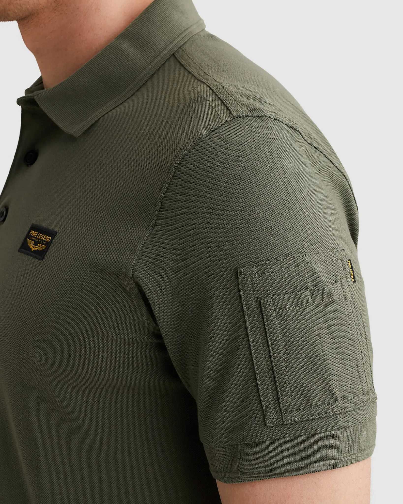 PME Legend American Classic Polo Groen 108200-001-L