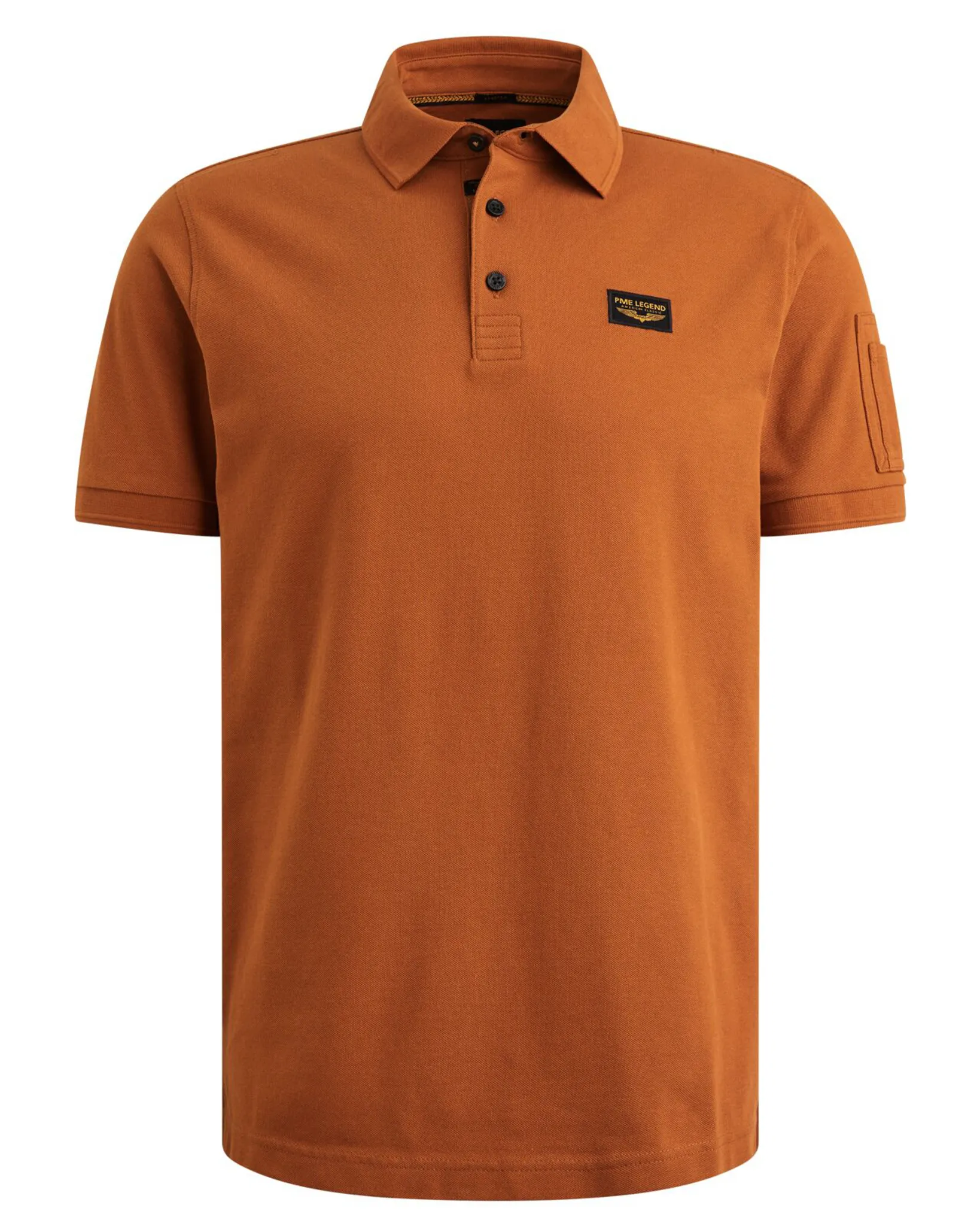 PME Legend American Classic Polo Donker bruin 108201-001-L