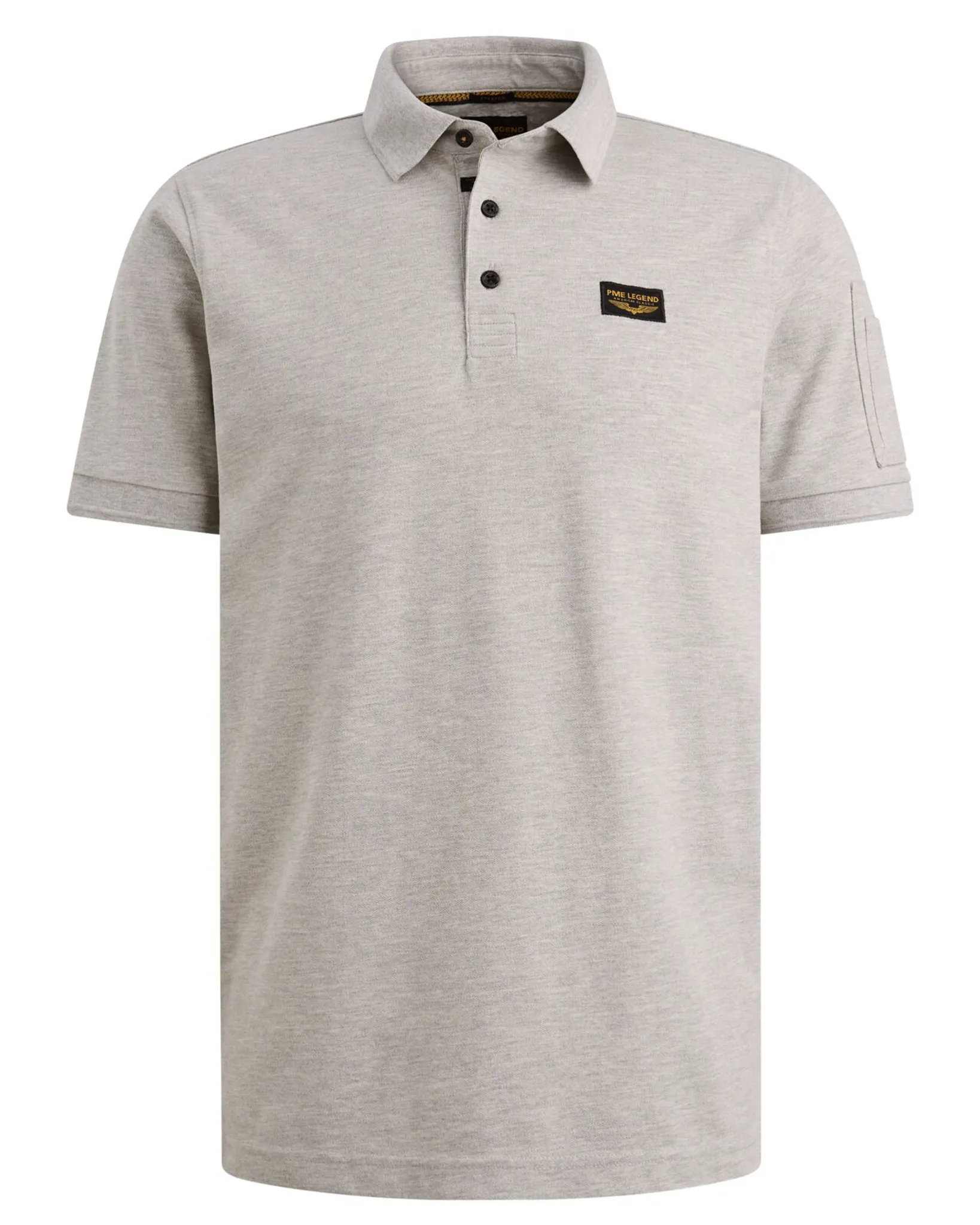 PME Legend American Classic Polo Licht grijs 108202-001-L