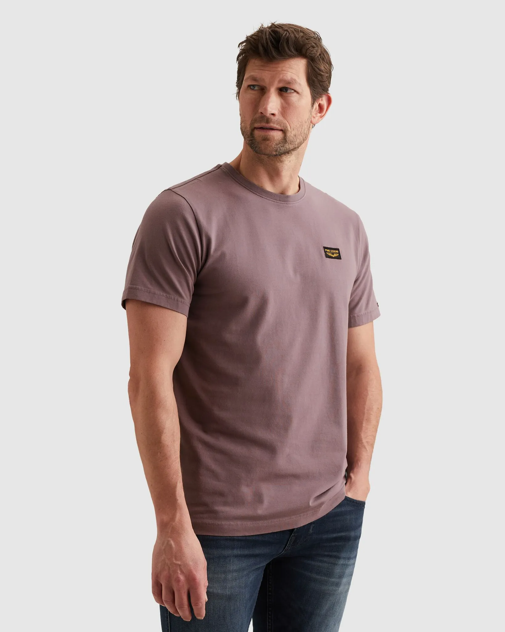 PME Legend American Classic T-shirt Donker grijs 108207-001-L