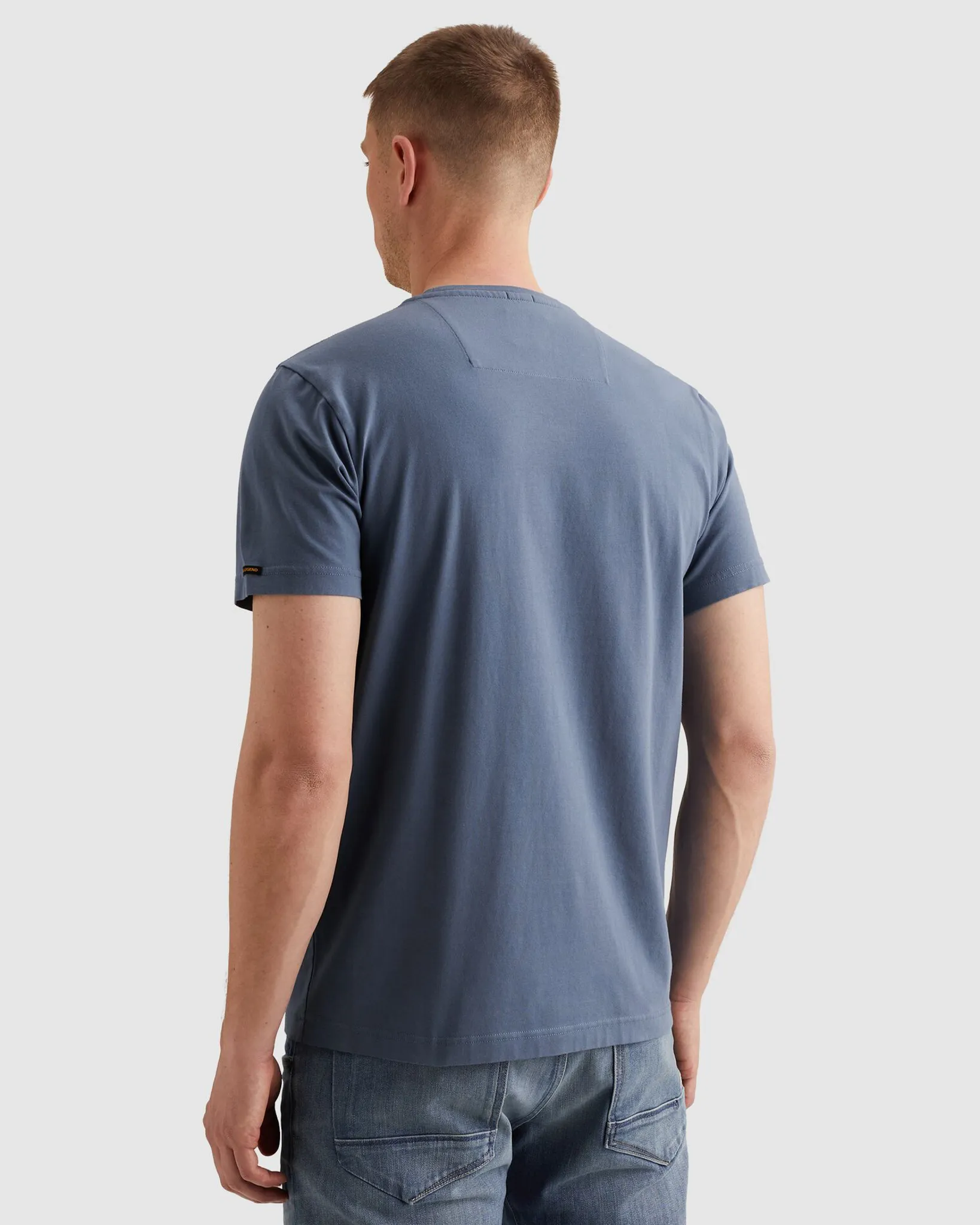 PME Legend American Classic T-shirt Licht blauw 108208-001-L