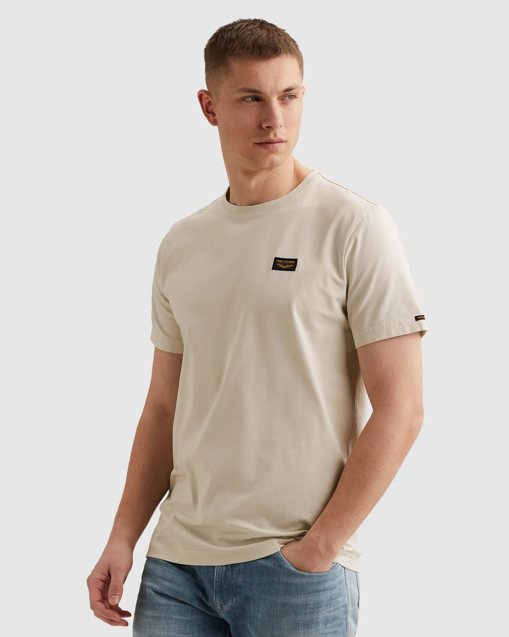 PME Legend American Classic T-shirt Wit 108211-001-L