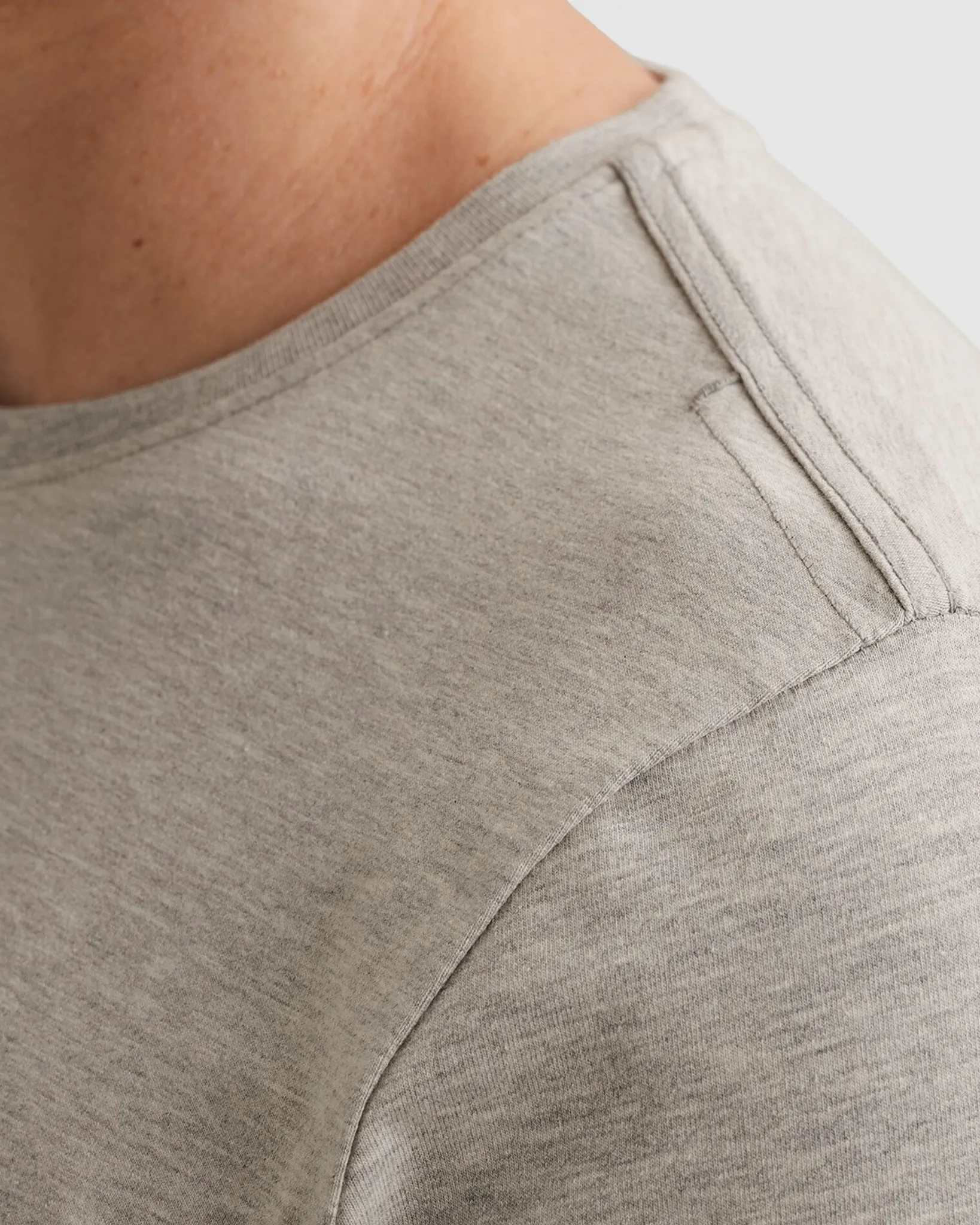 PME Legend American Classic T-shirt Licht grijs 108213-001-L