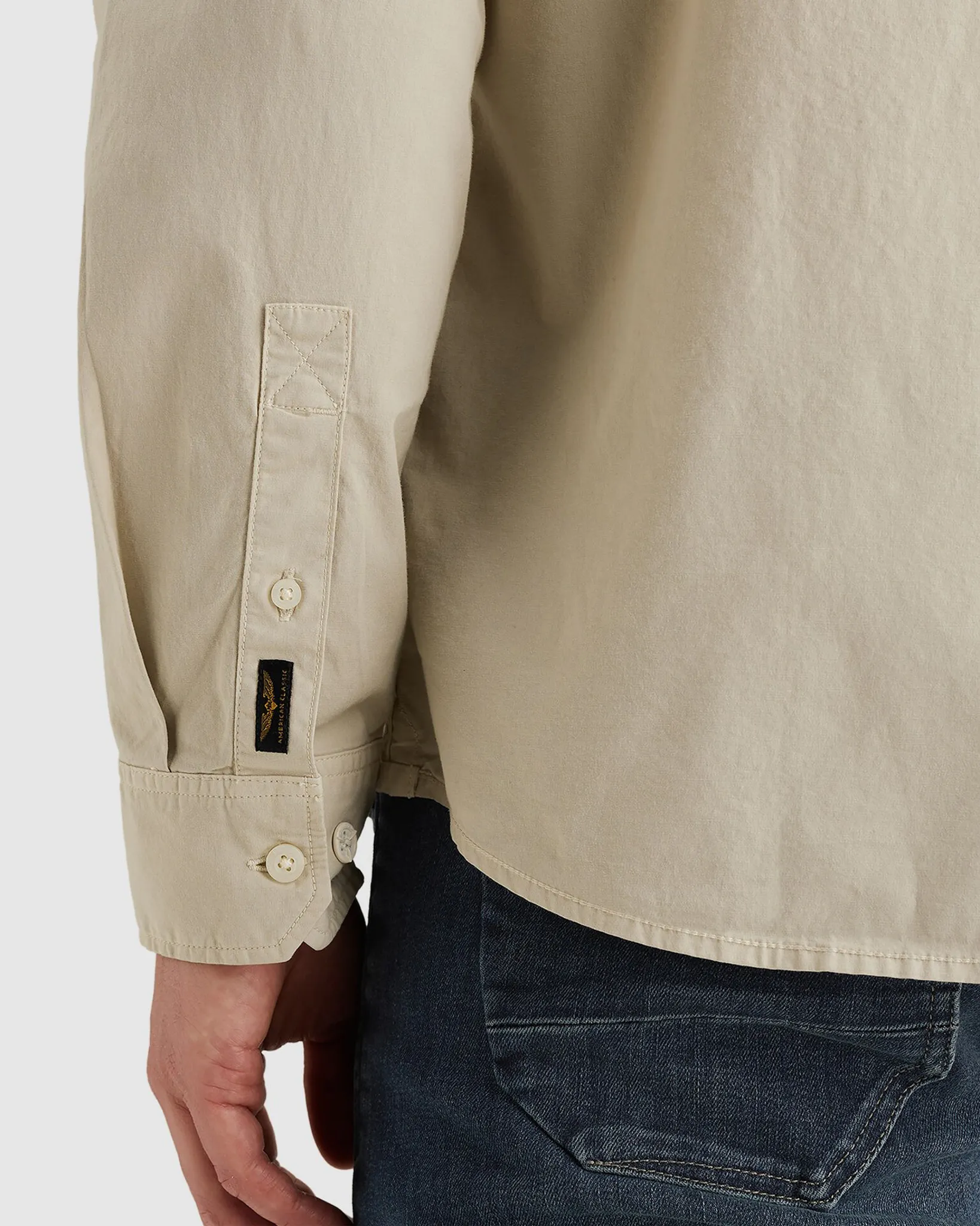 PME Legend Casual Overhemd LM Zilver 108216-001-L