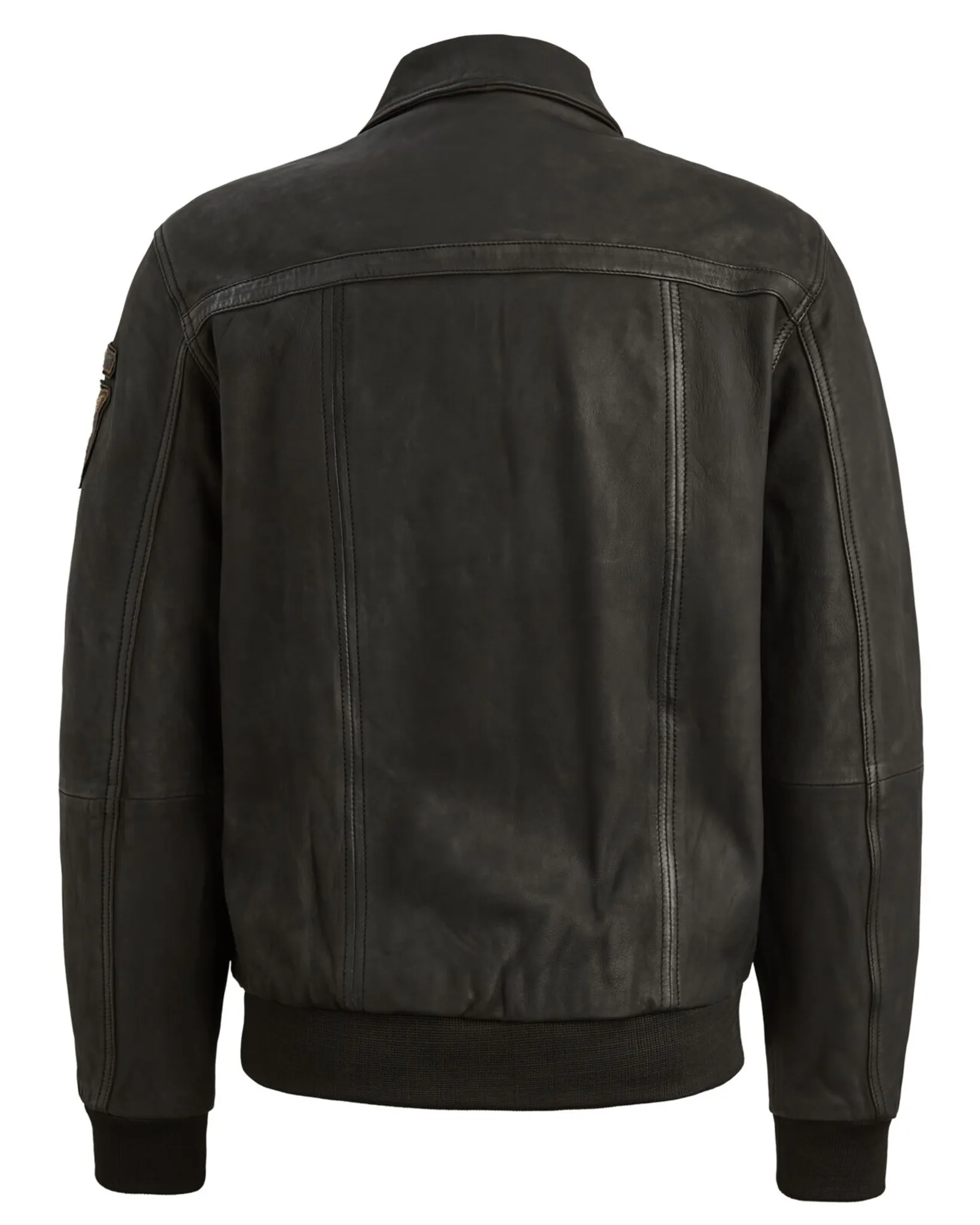 PME Legend Summer Hudson Leren Jas Off white 108227-001-L