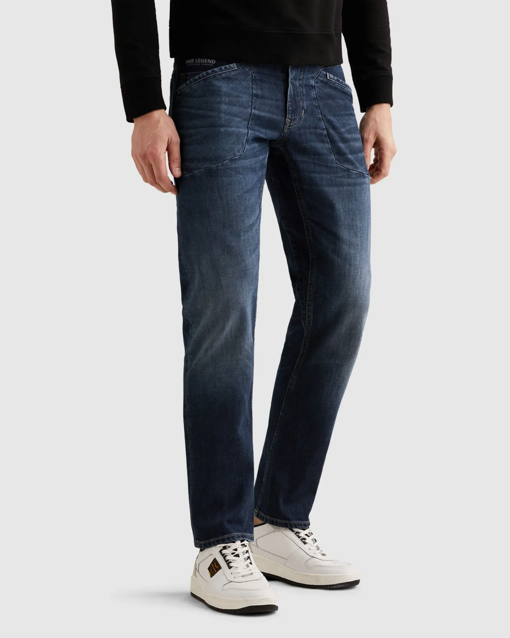 PME Legend Aviator Jeans Donker blauw 108228-001-30/30