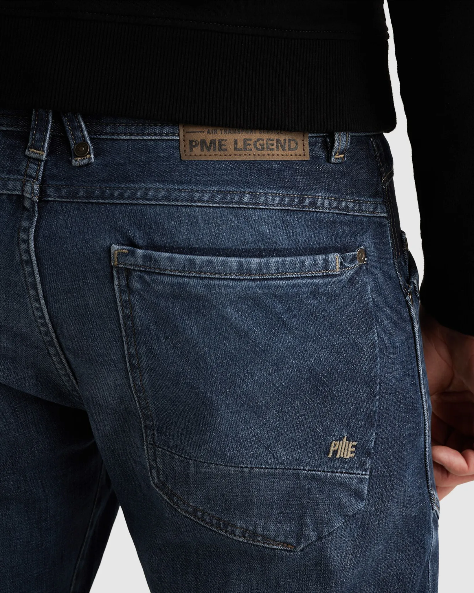 PME Legend Aviator Jeans Donker blauw 108228-001-30/30