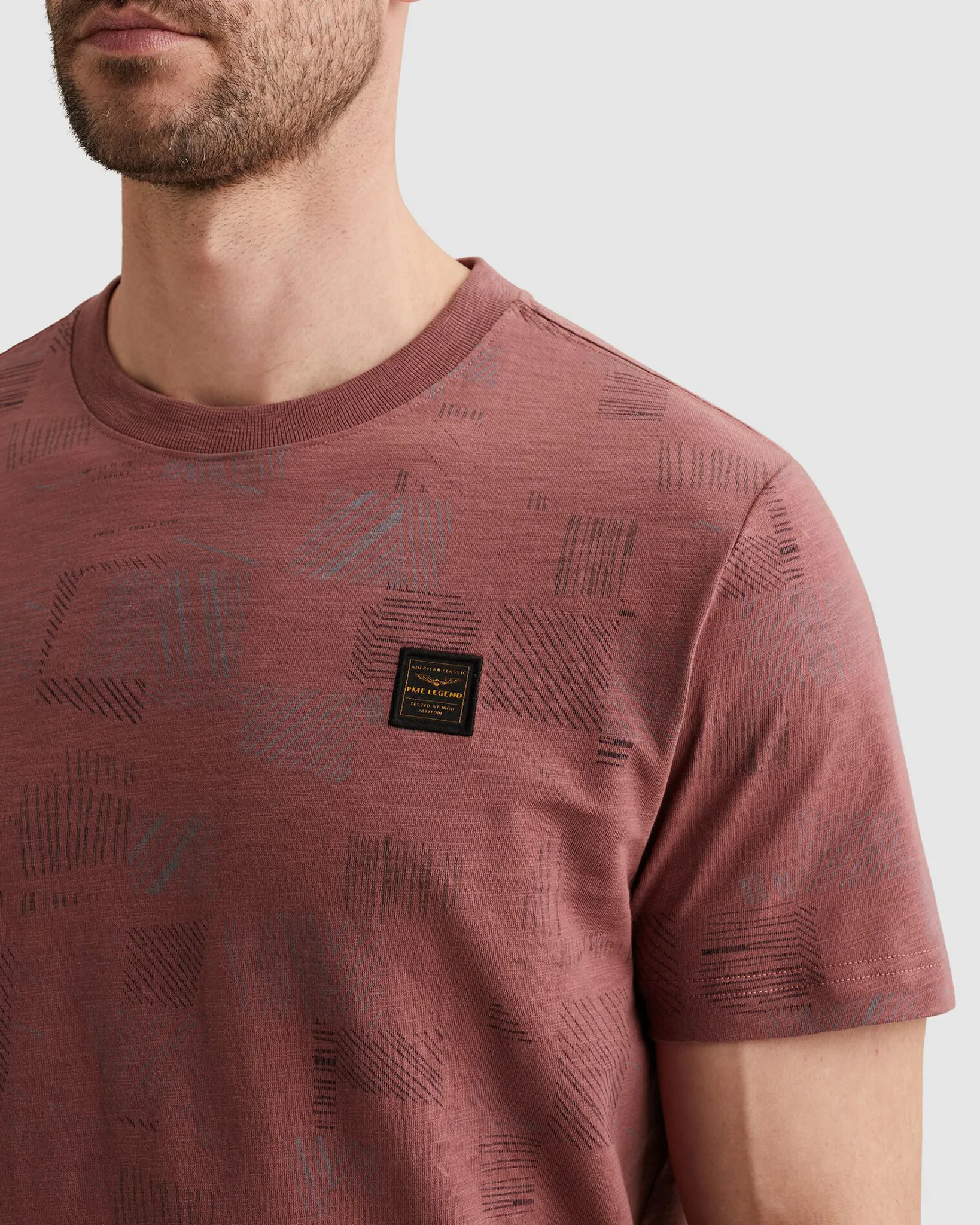 PME Legend T-shirt Rood 108233-001-L