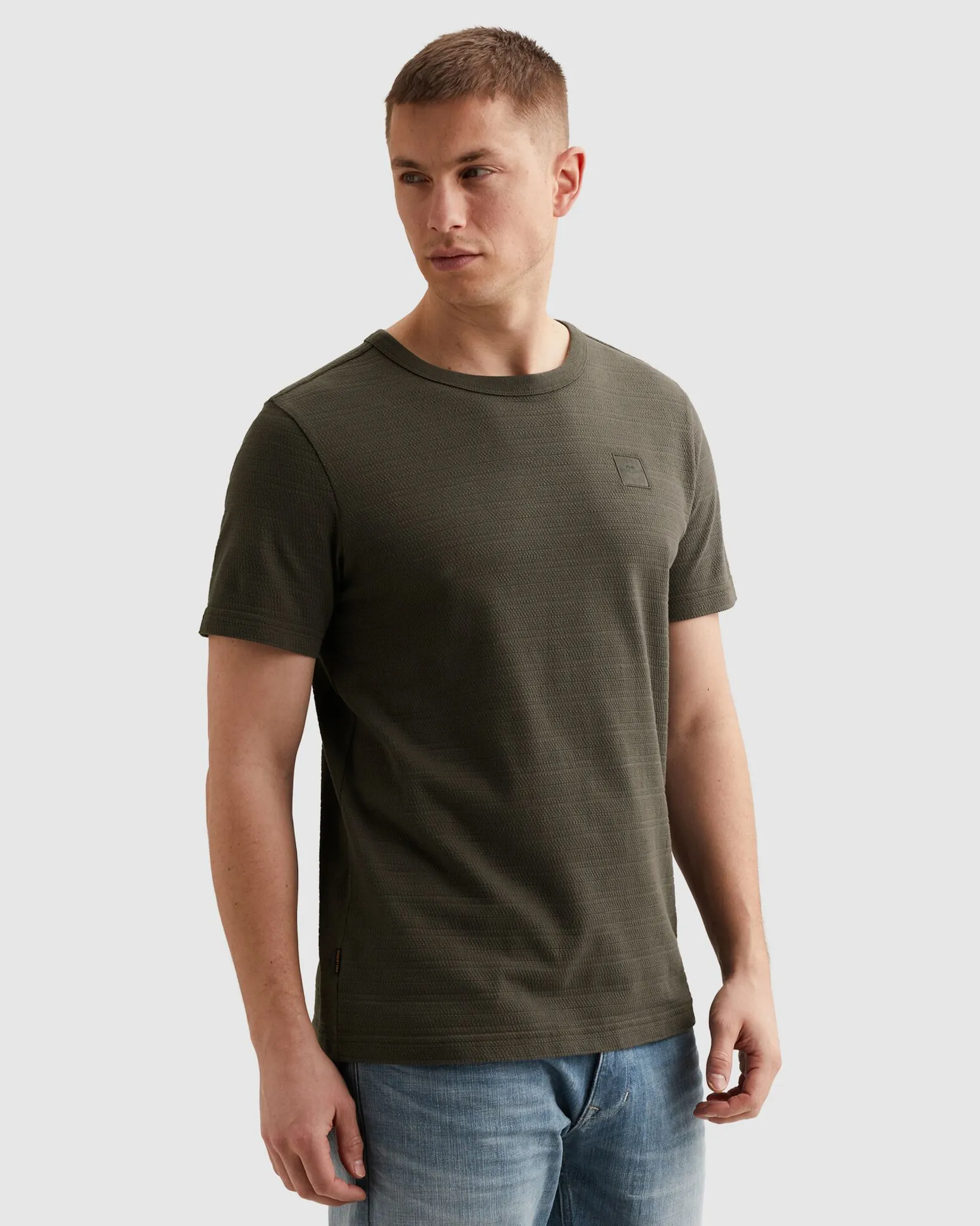 PME Legend T-shirt Grijs 108235-001-L