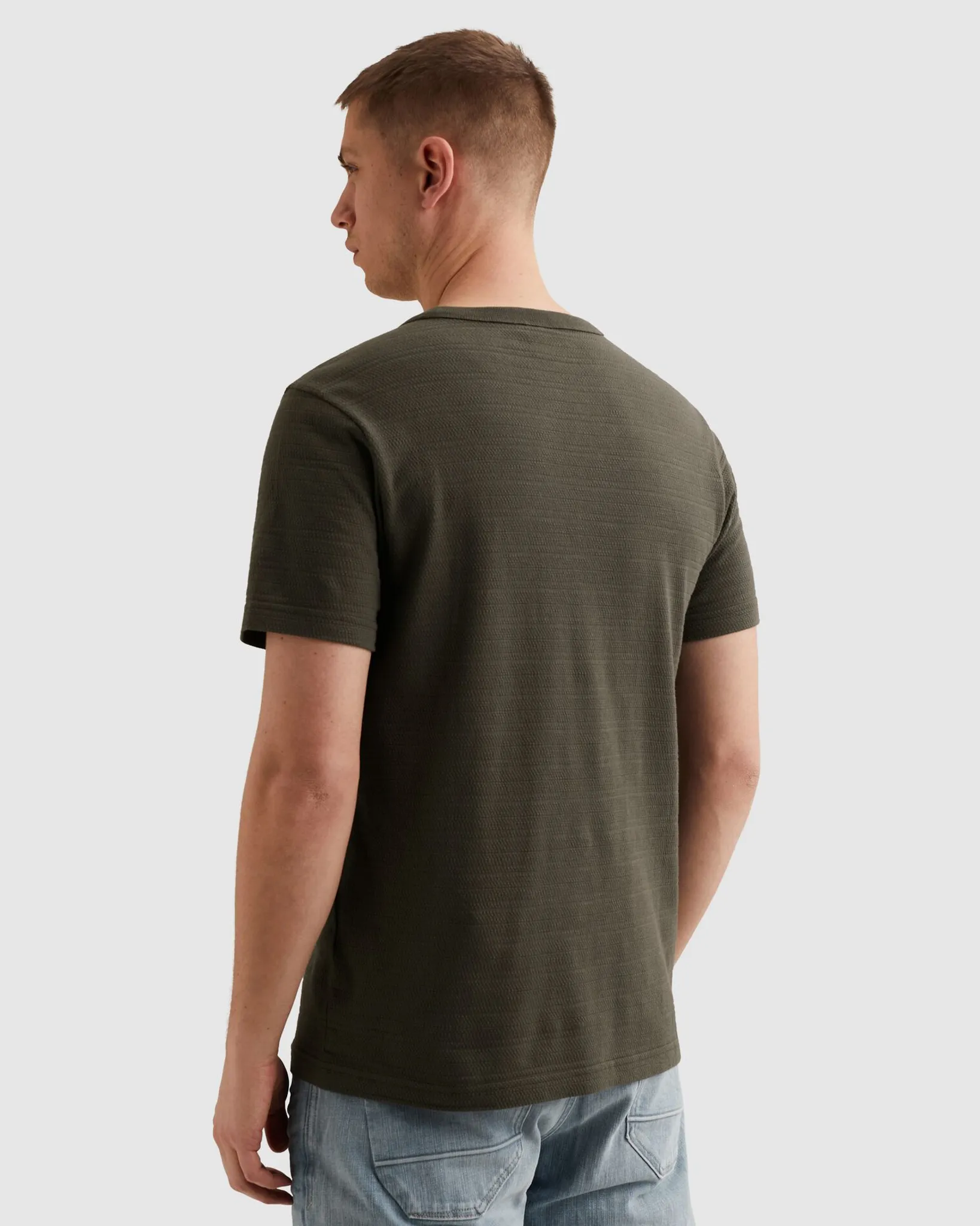 PME Legend T-shirt Grijs 108235-001-L