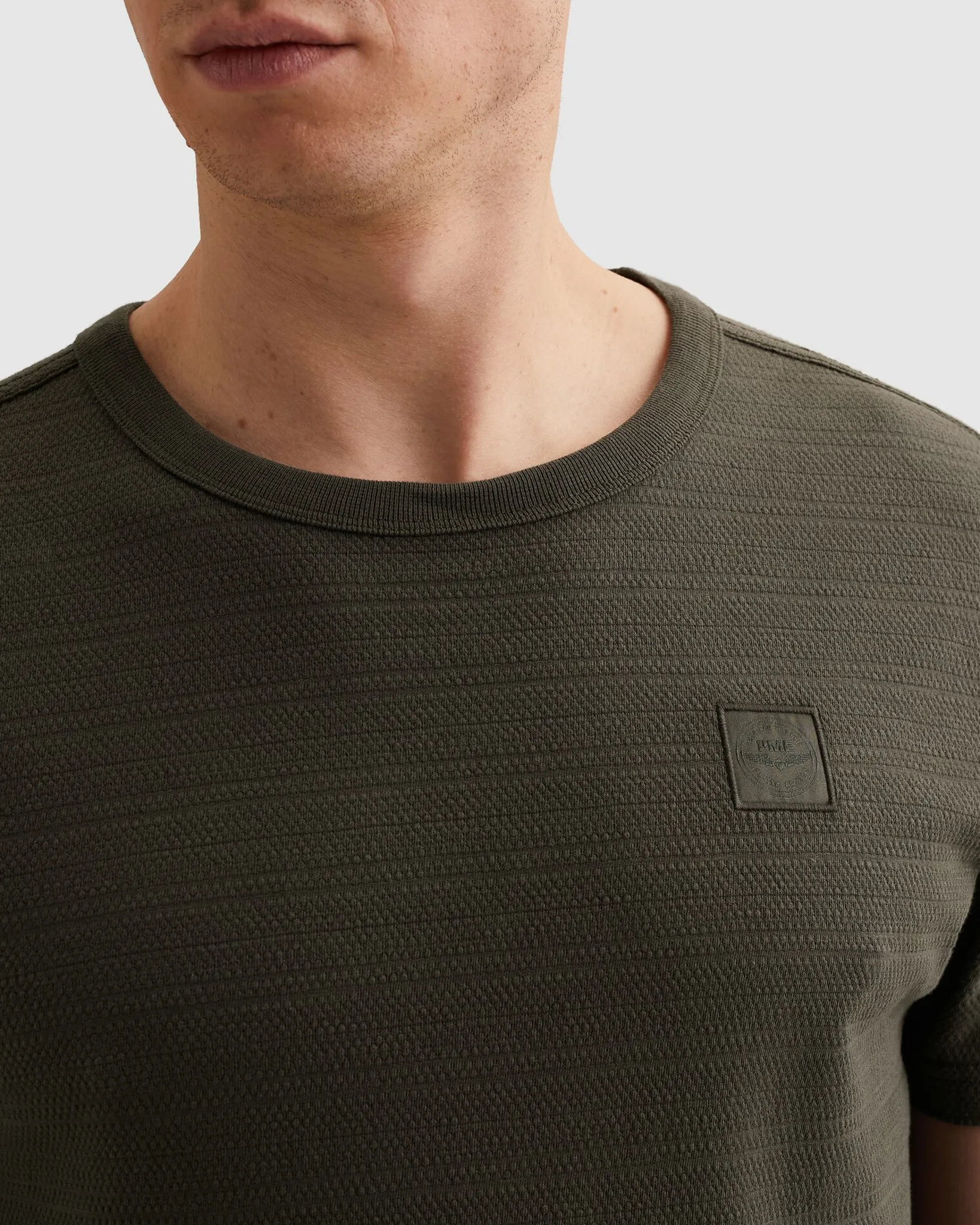 PME Legend T-shirt Grijs 108235-001-L