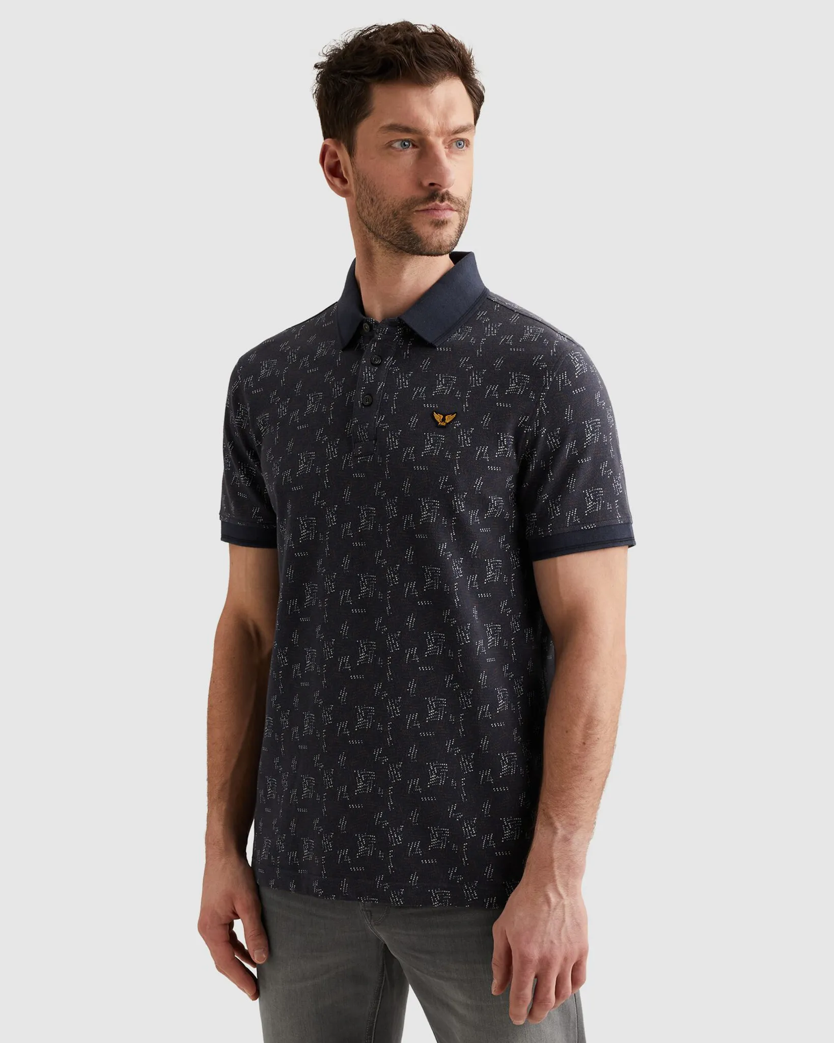 PME Legend Polo Blauw 108237-001-L