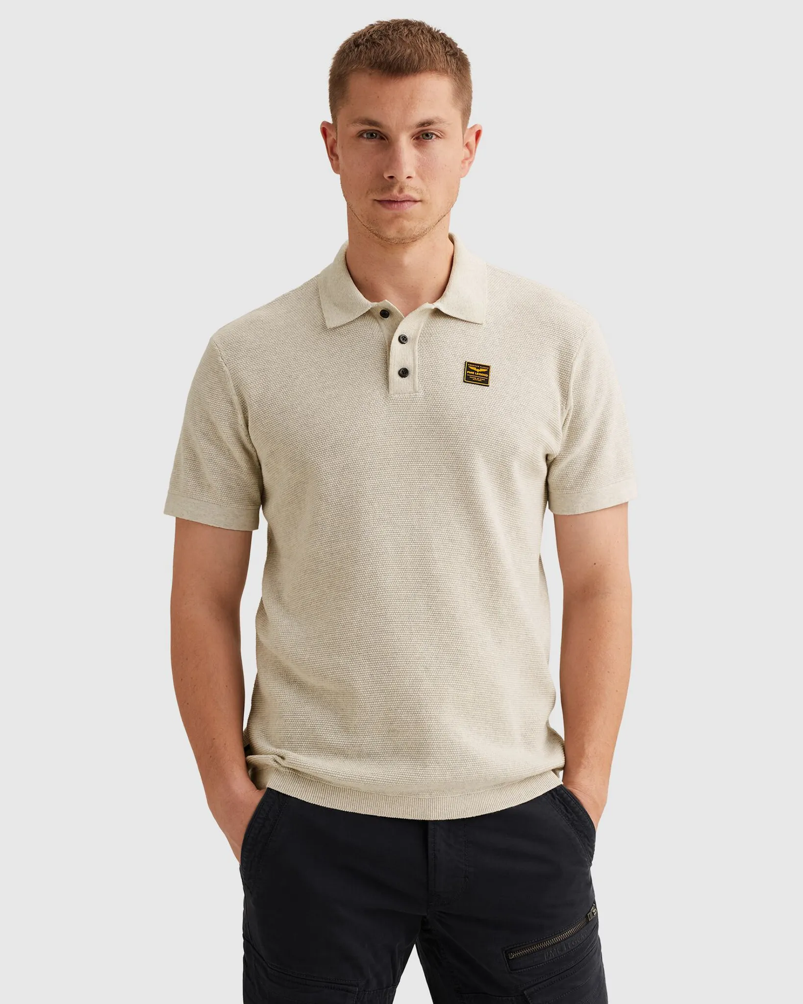 PME Legend Polo Wit 108240-001-L
