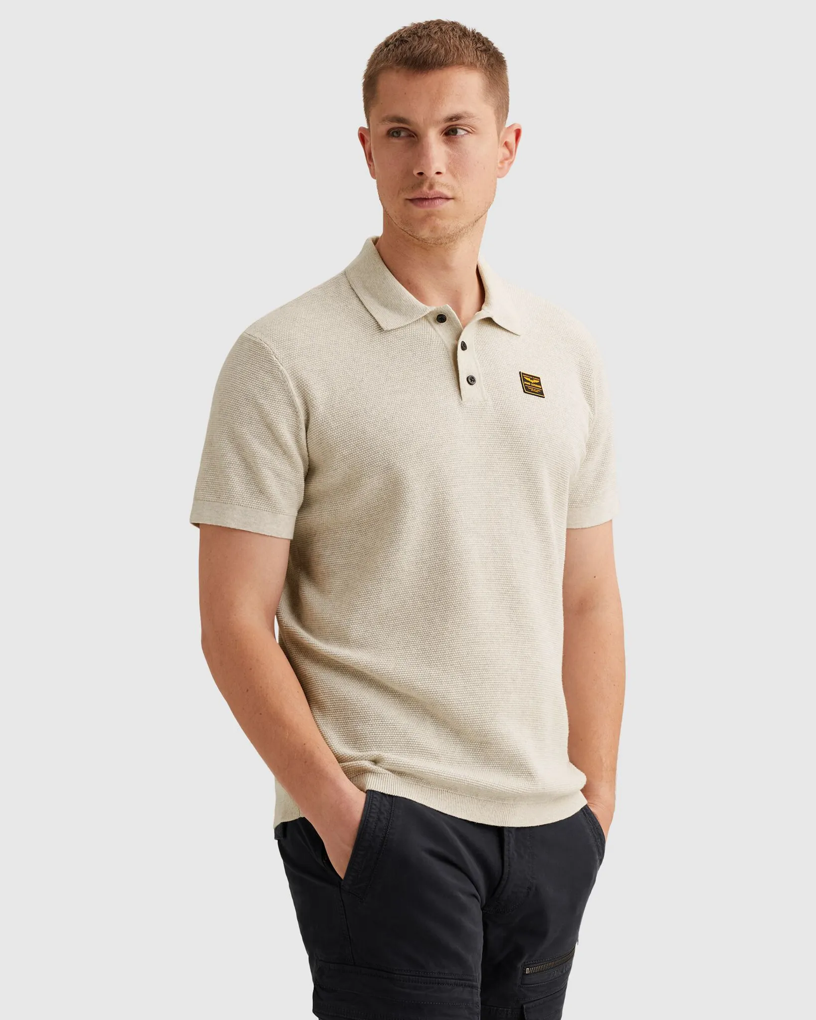 PME Legend Polo Wit 108240-001-L