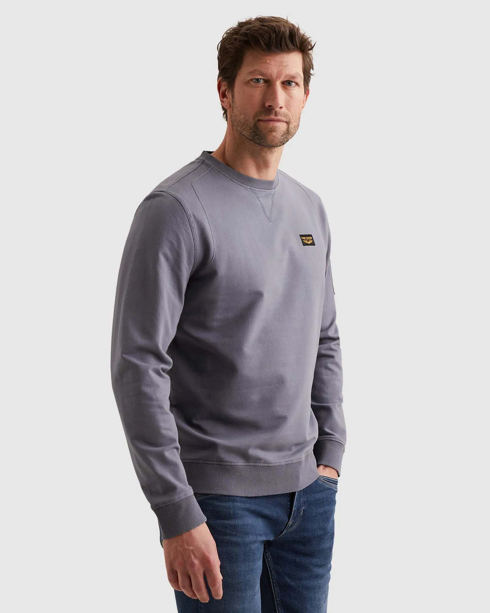 PME Legend American Classic Sweater Donker blauw 108241-001-L