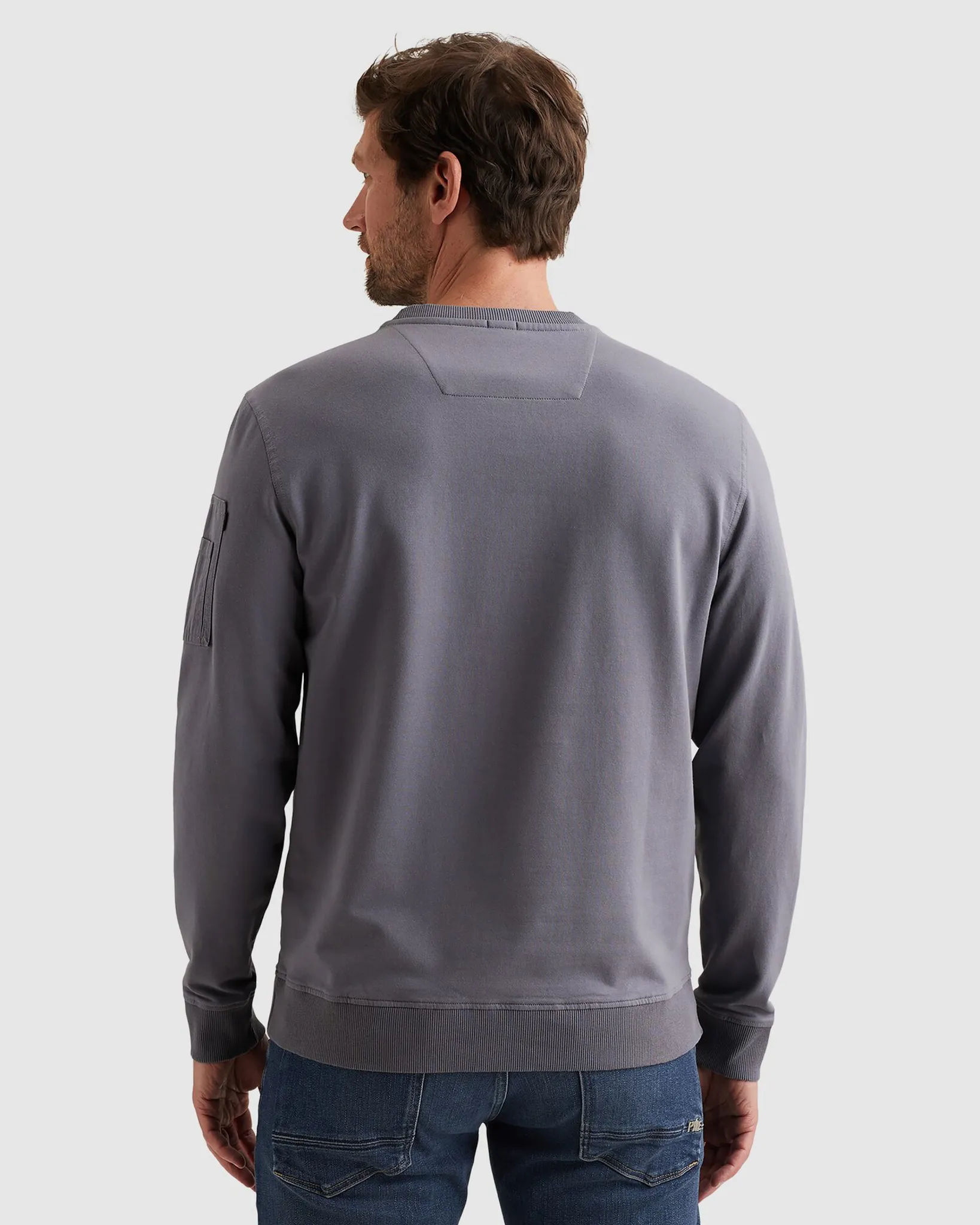 PME Legend American Classic Sweater Donker blauw 108241-001-L