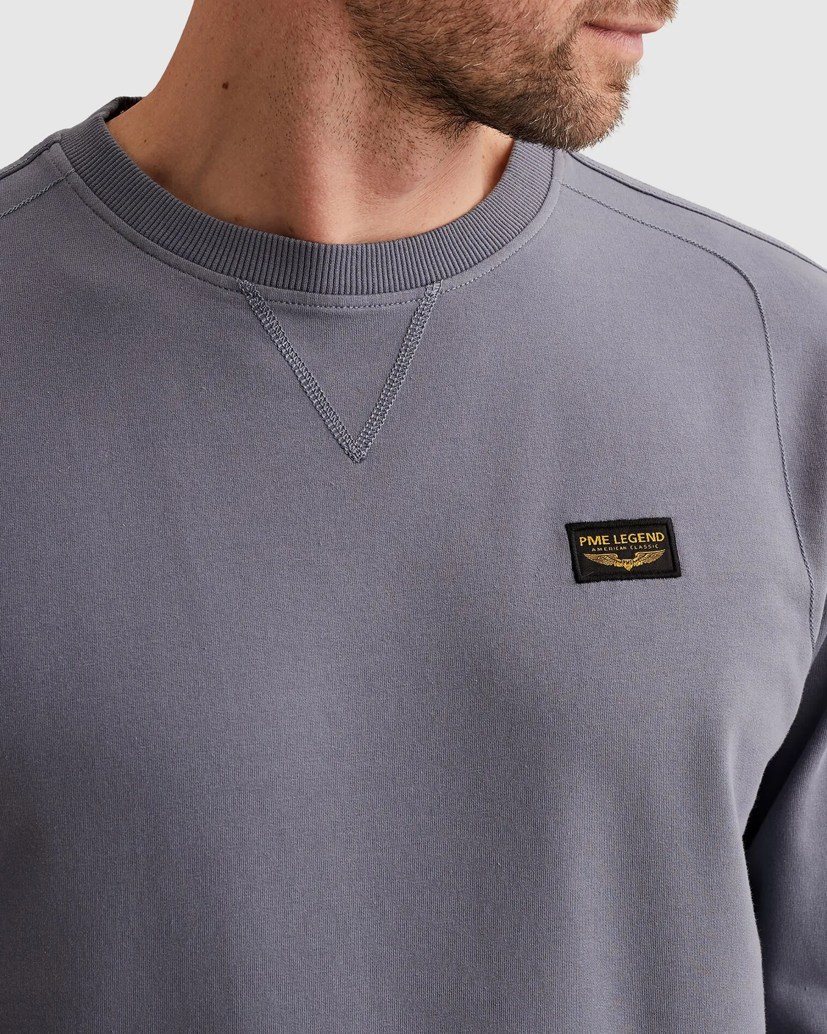 PME Legend American Classic Sweater Donker blauw 108241-001-L