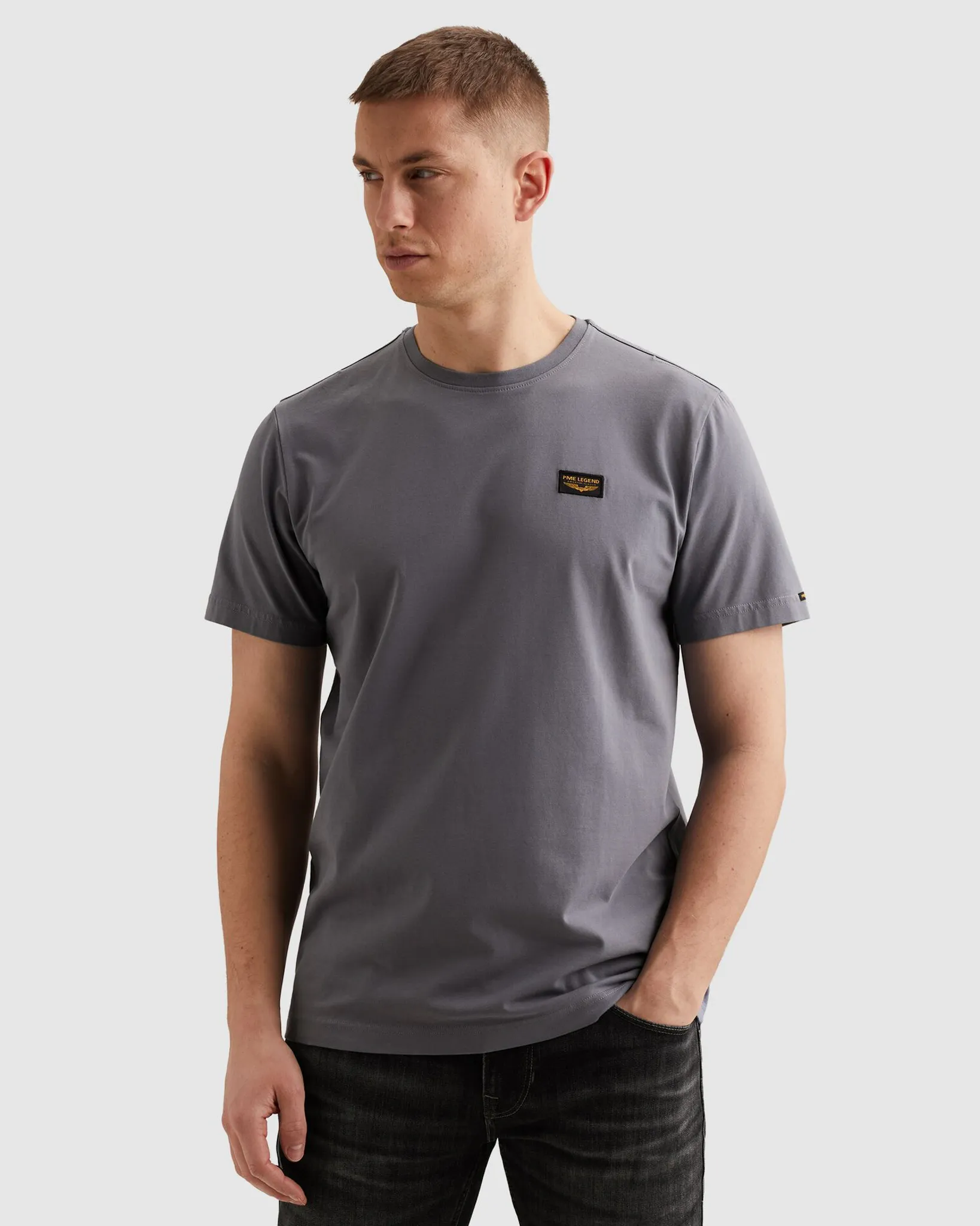 PME Legend American Classic T-shirt Donker blauw 108242-001-L